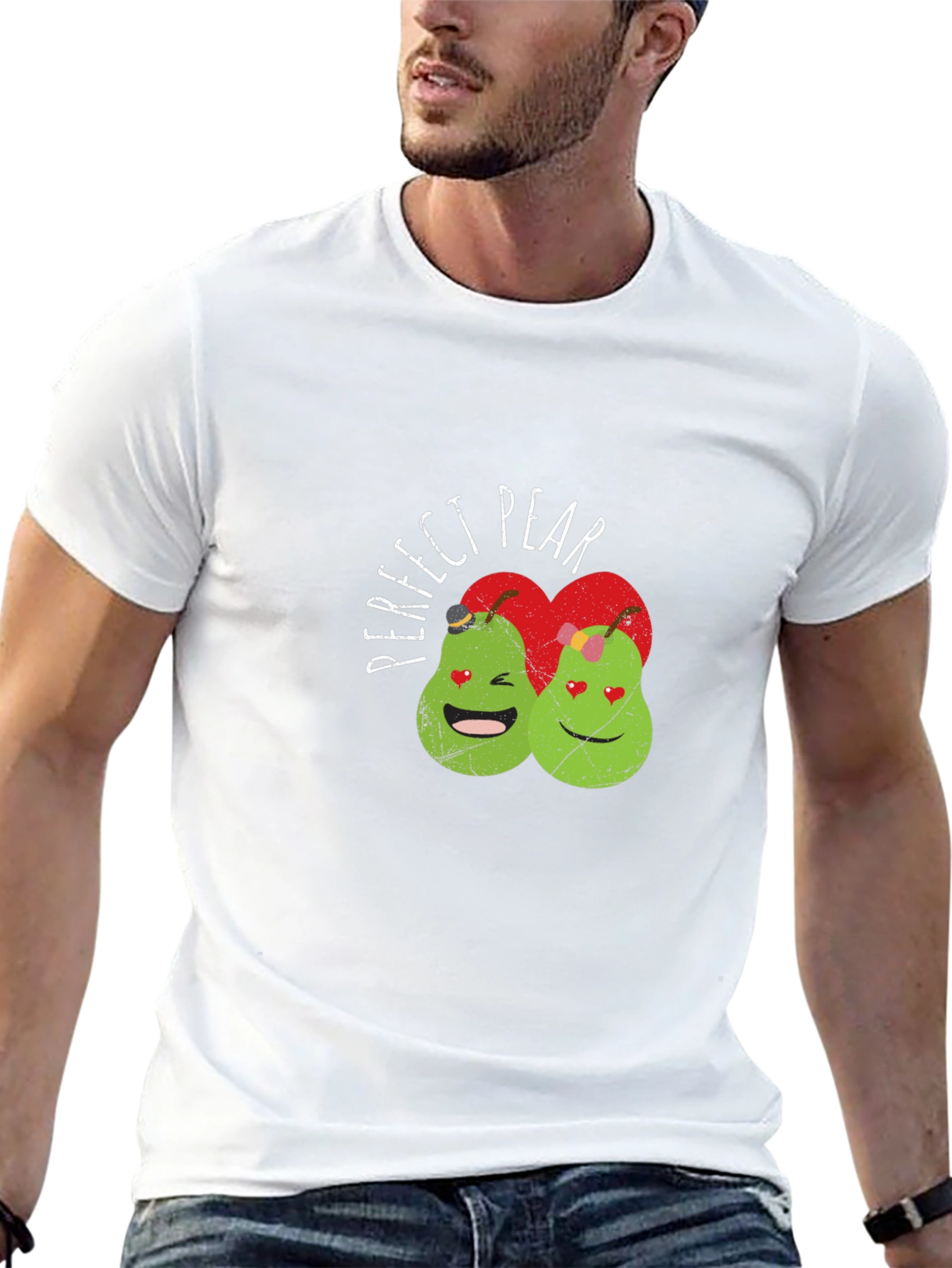 Perfect Pear T-Shirt - Cute Couples Graphic Tee