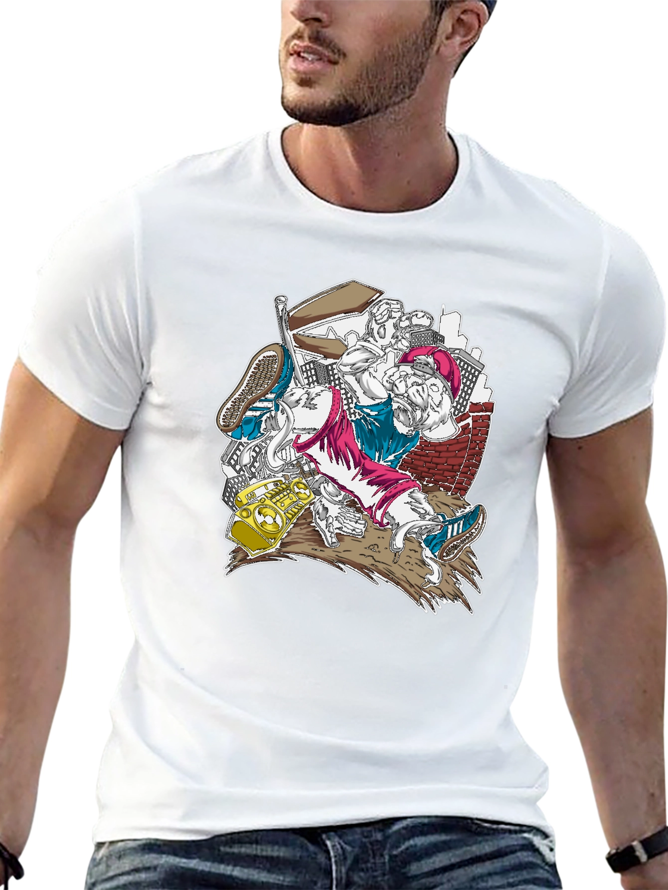 Urban Graphic Tee - Street Style Cool