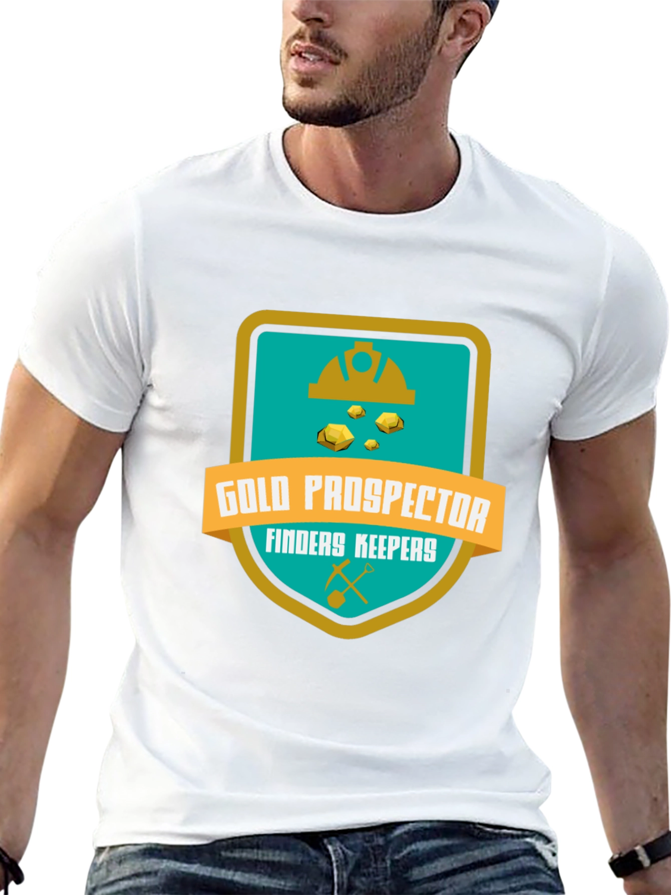 Gold Prospector Graphic Tee - Finders Keepers T-Shirt