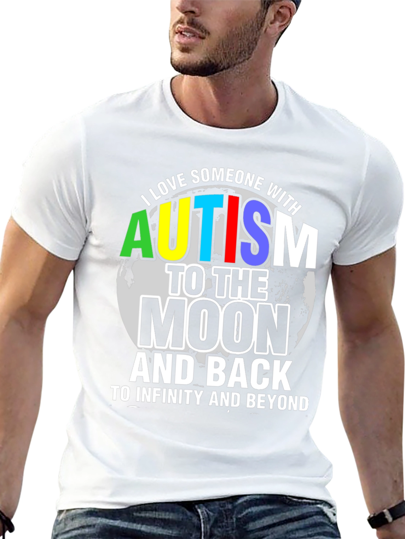 Autism Awareness T-Shirt: Love to the Moon and Back