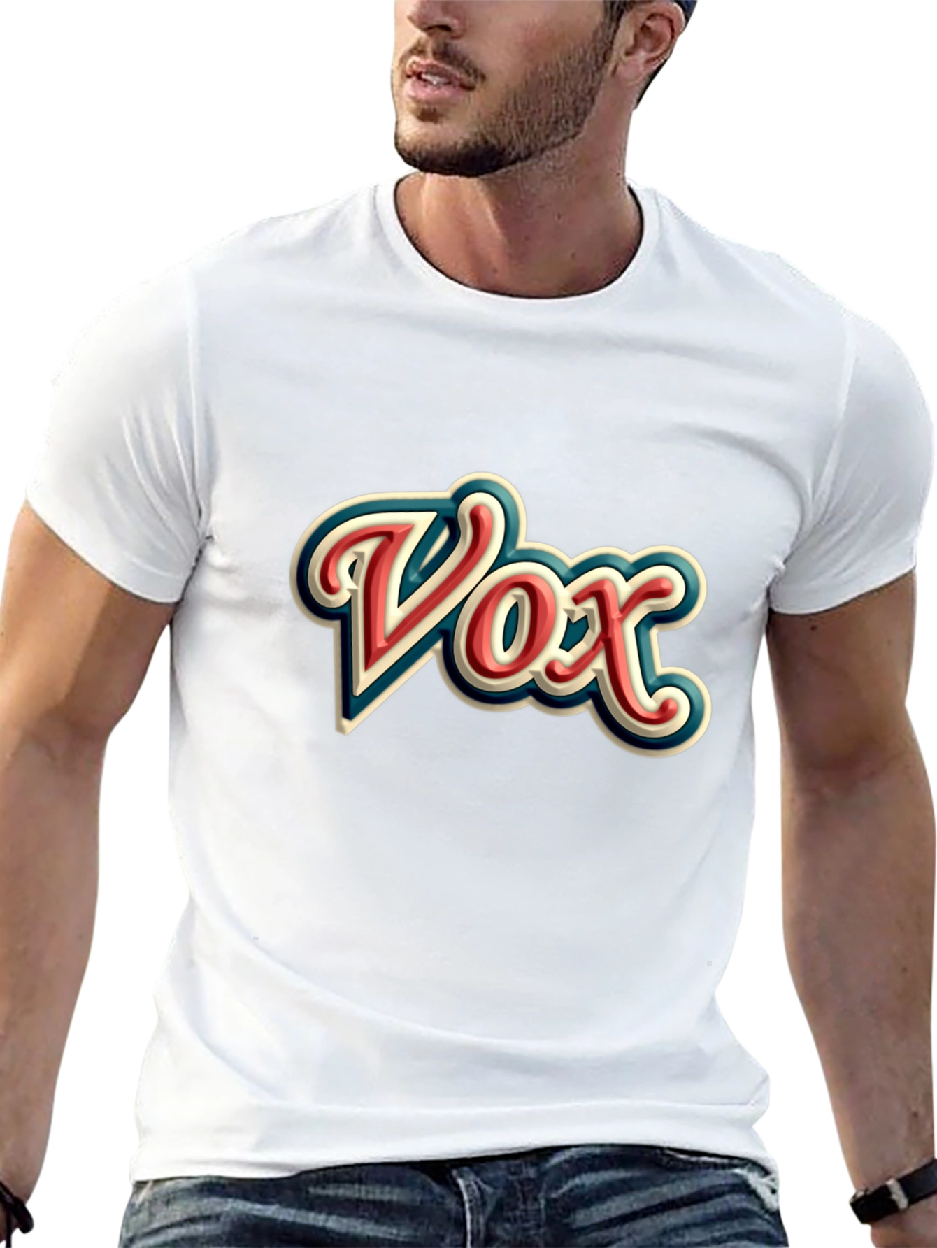 Retro Vox Graphic Tee - Classic Style