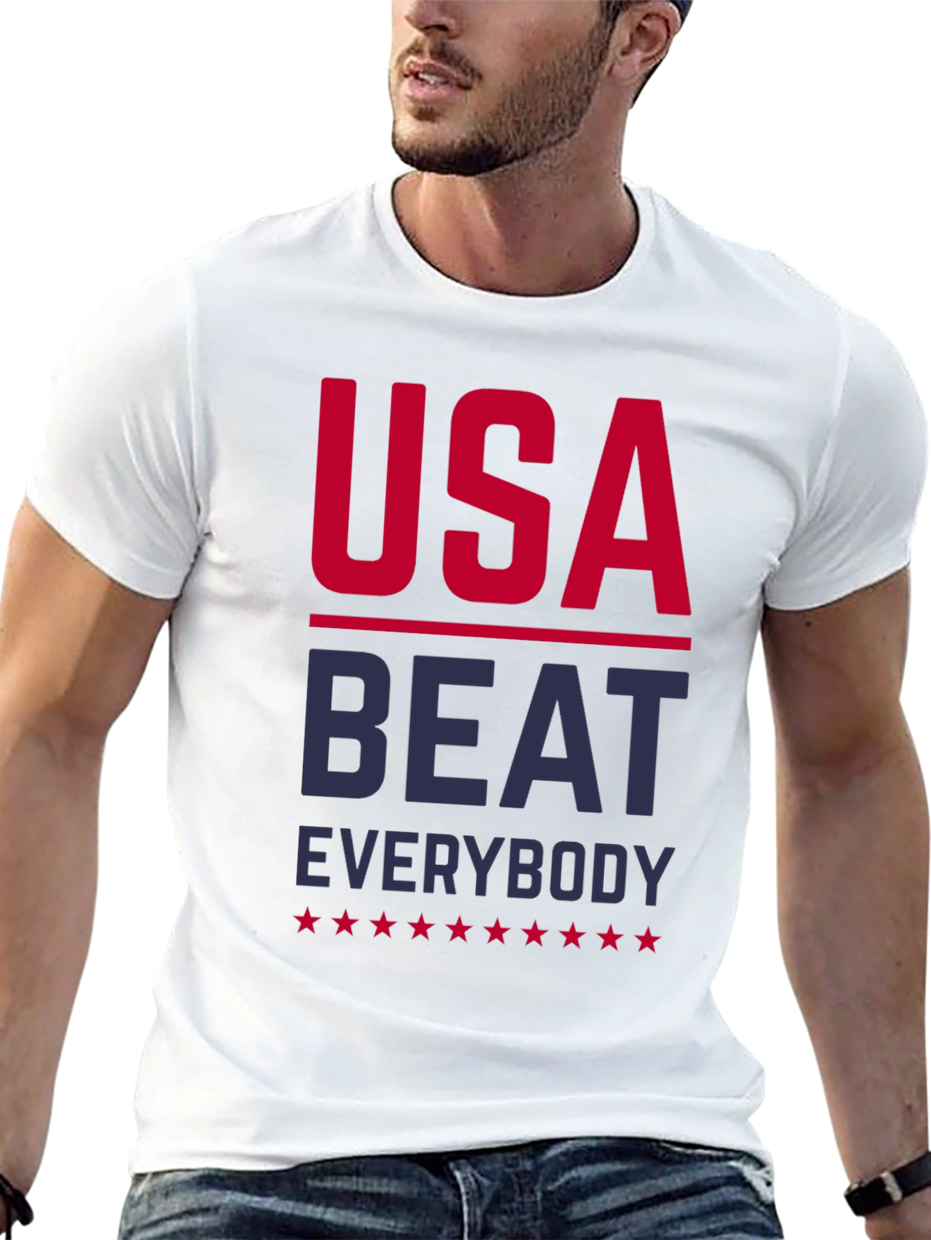 USA Beat Everybody Patriotic T-Shirt