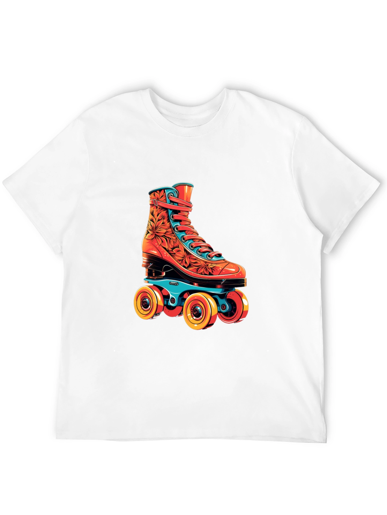 Retro Roller Skate Graphic Tee
