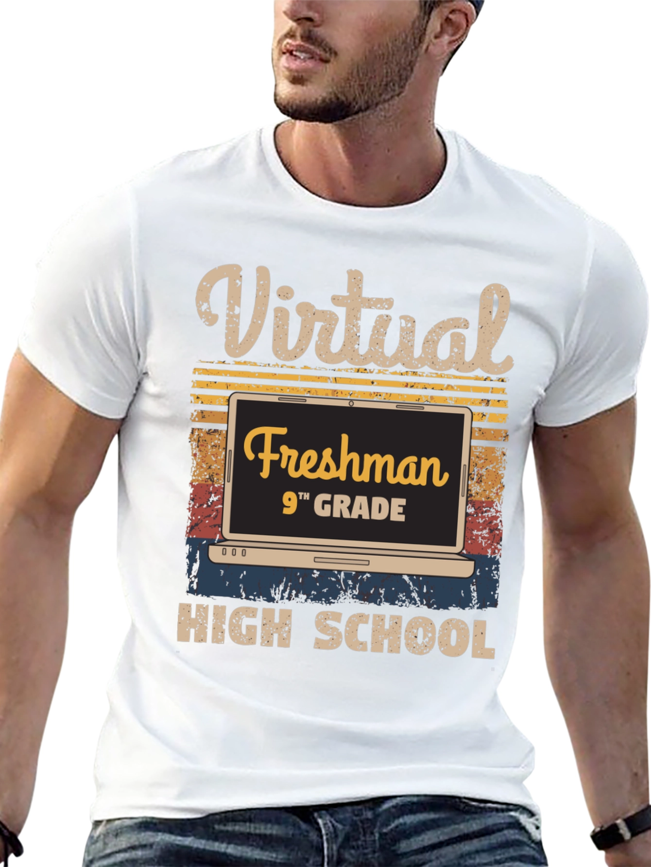 Virtual Freshman 9th Grade High School T-Shirt