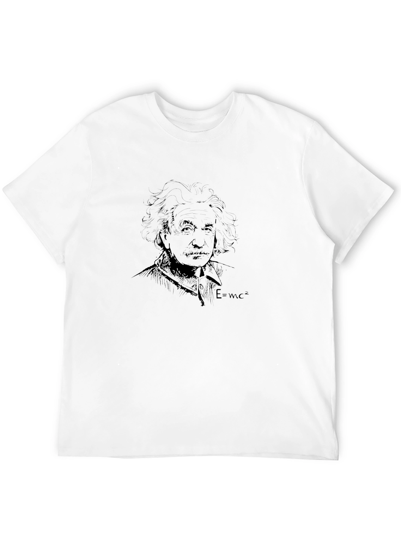 Einstein E=mc² Black T-Shirt