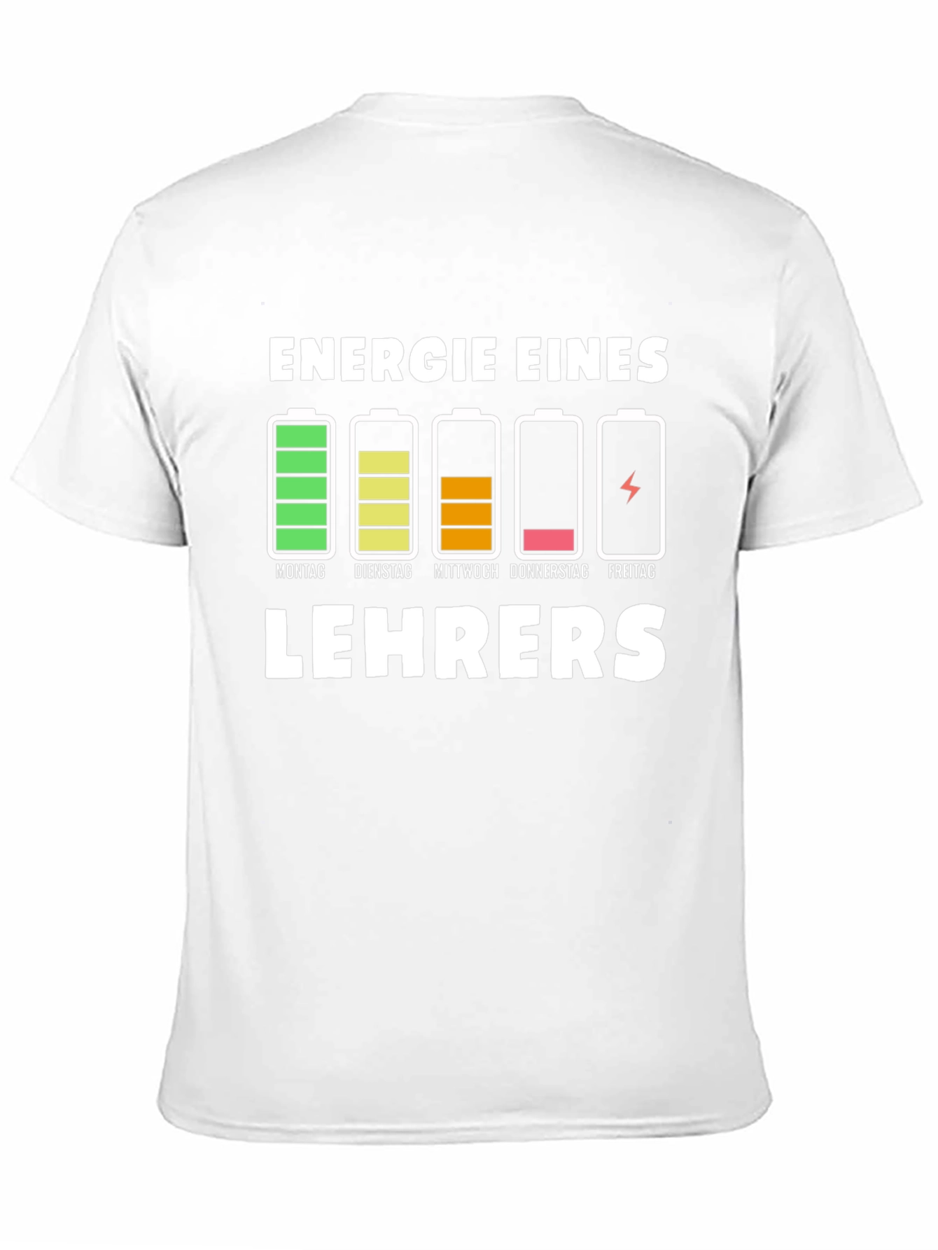 Teacher Energy Level T-Shirt