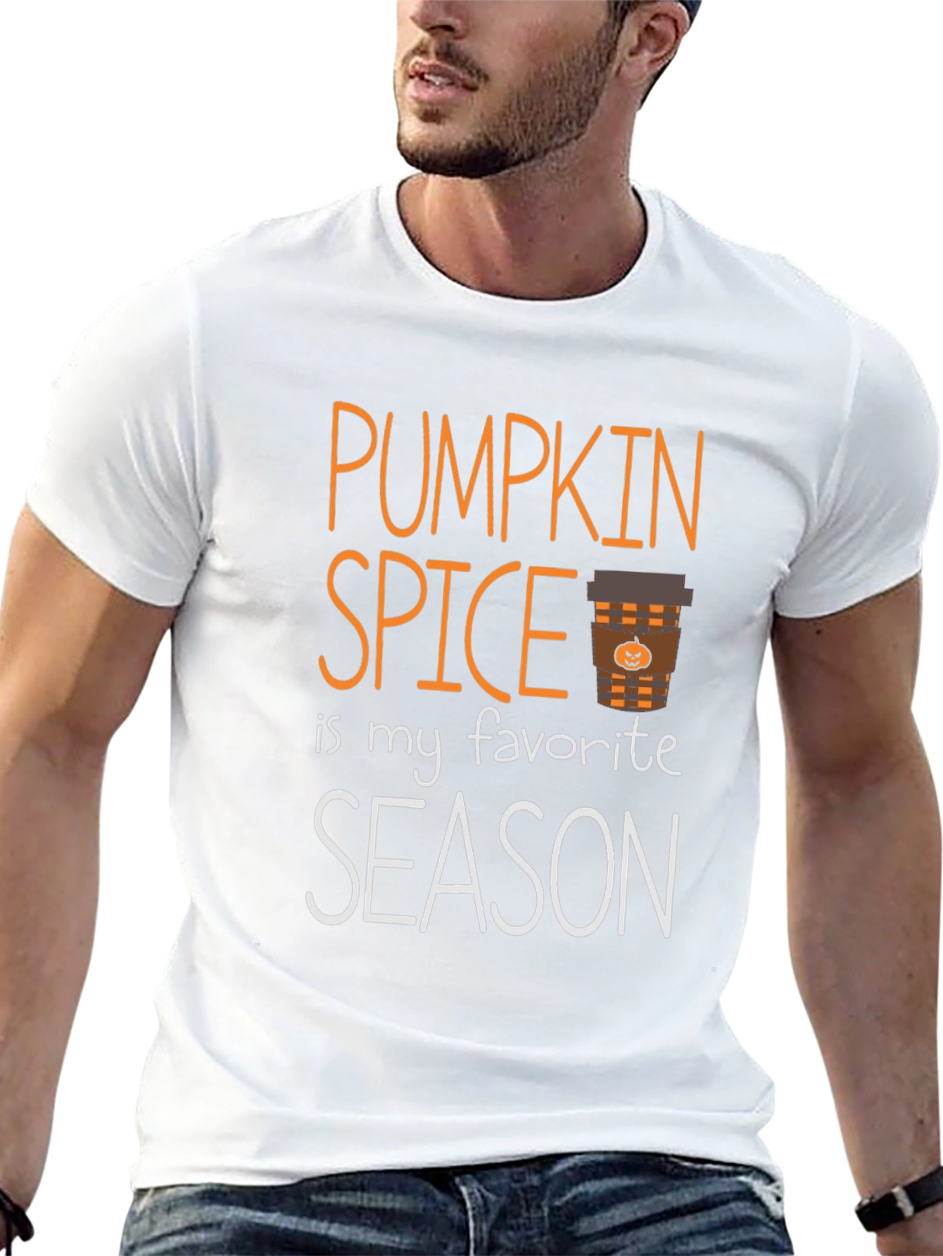 Pumpkin Spice Favorite Season Graphic Tee