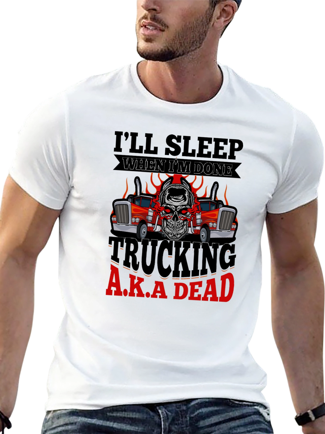 Trucking A.K.A Dead T-Shirt