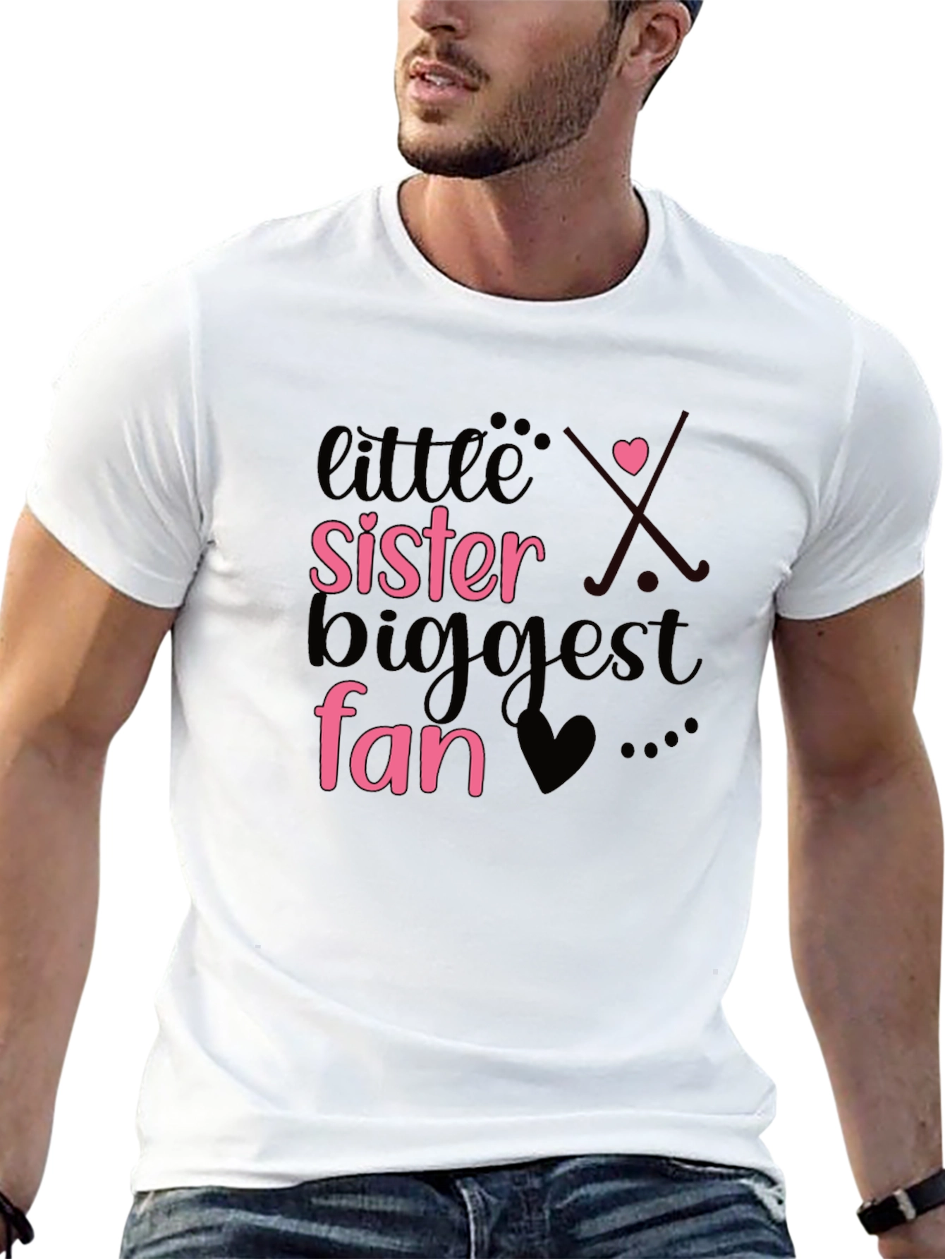 Little Sister Biggest Fan T-Shirt
