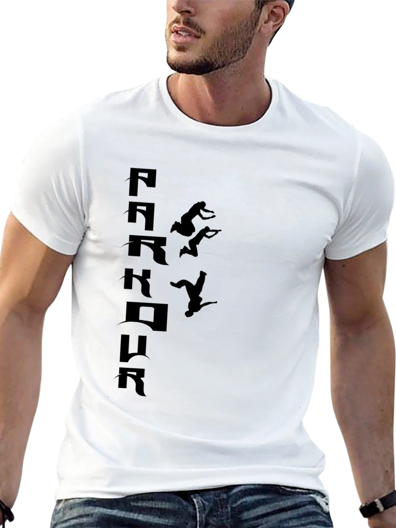 Parkour Graphic Tee - Urban Style