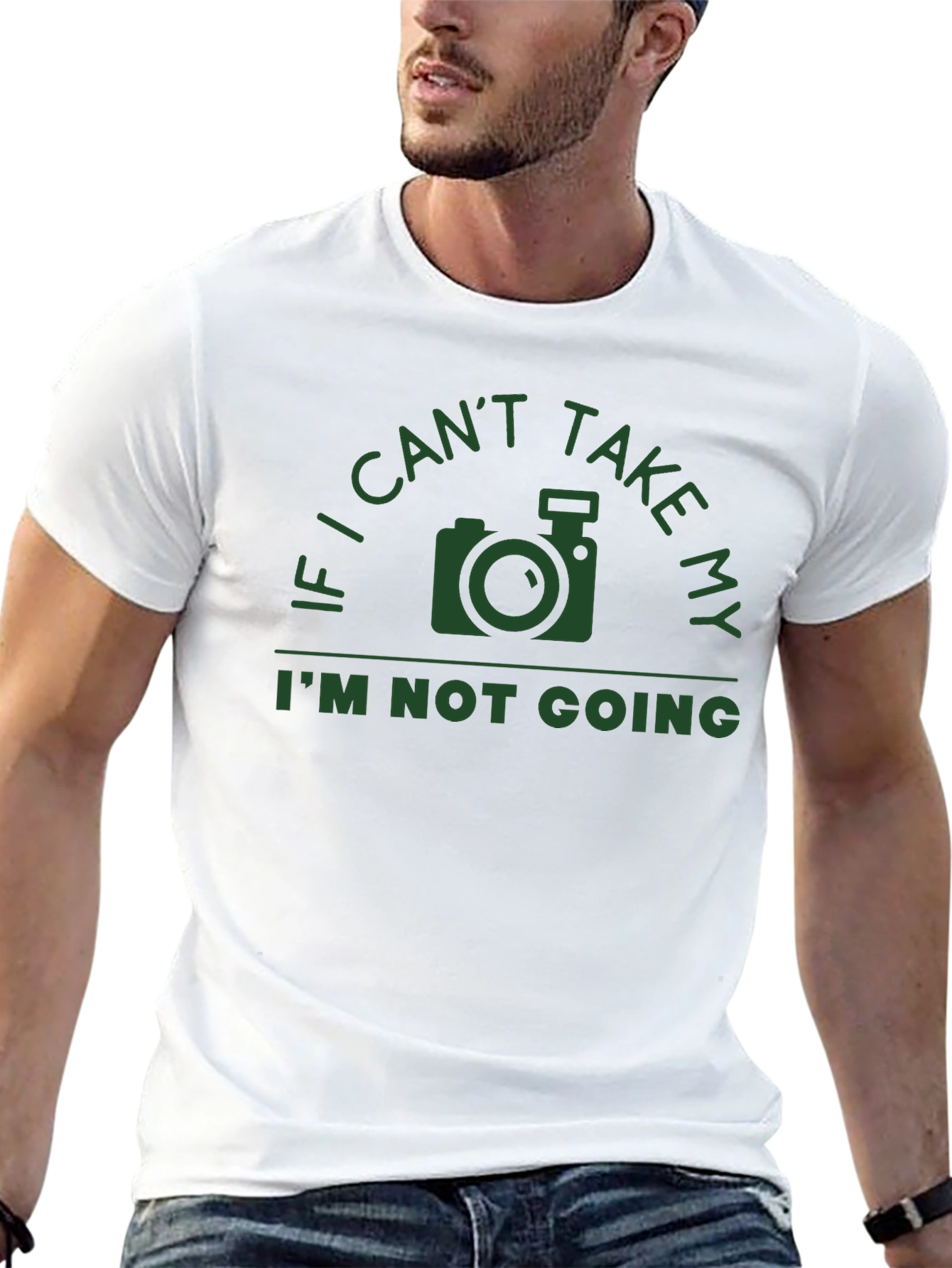 Photographer T-Shirt - If I Cant Take My Camera...