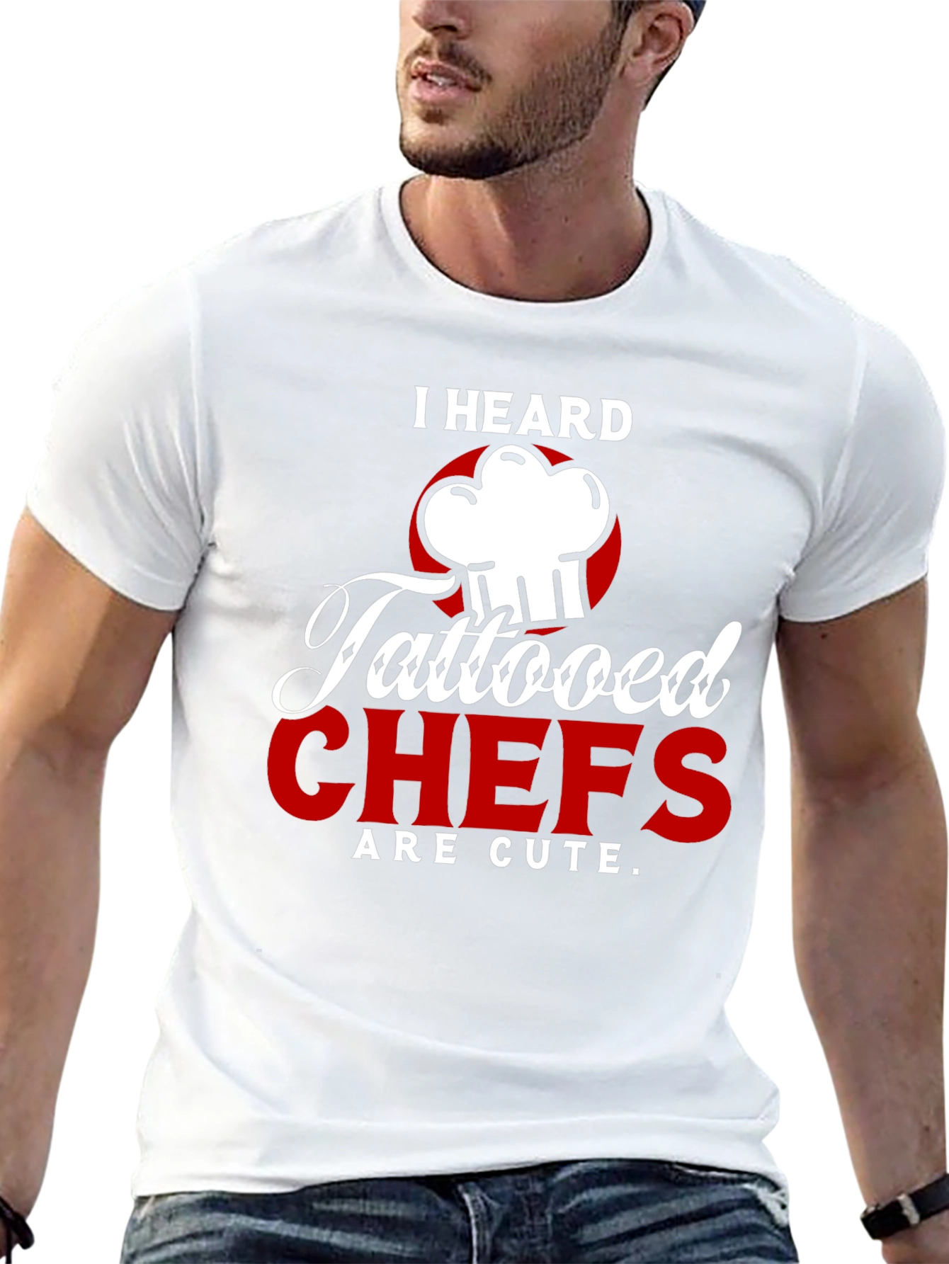 Tattooed Chefs Are Cute Graphic T-Shirt