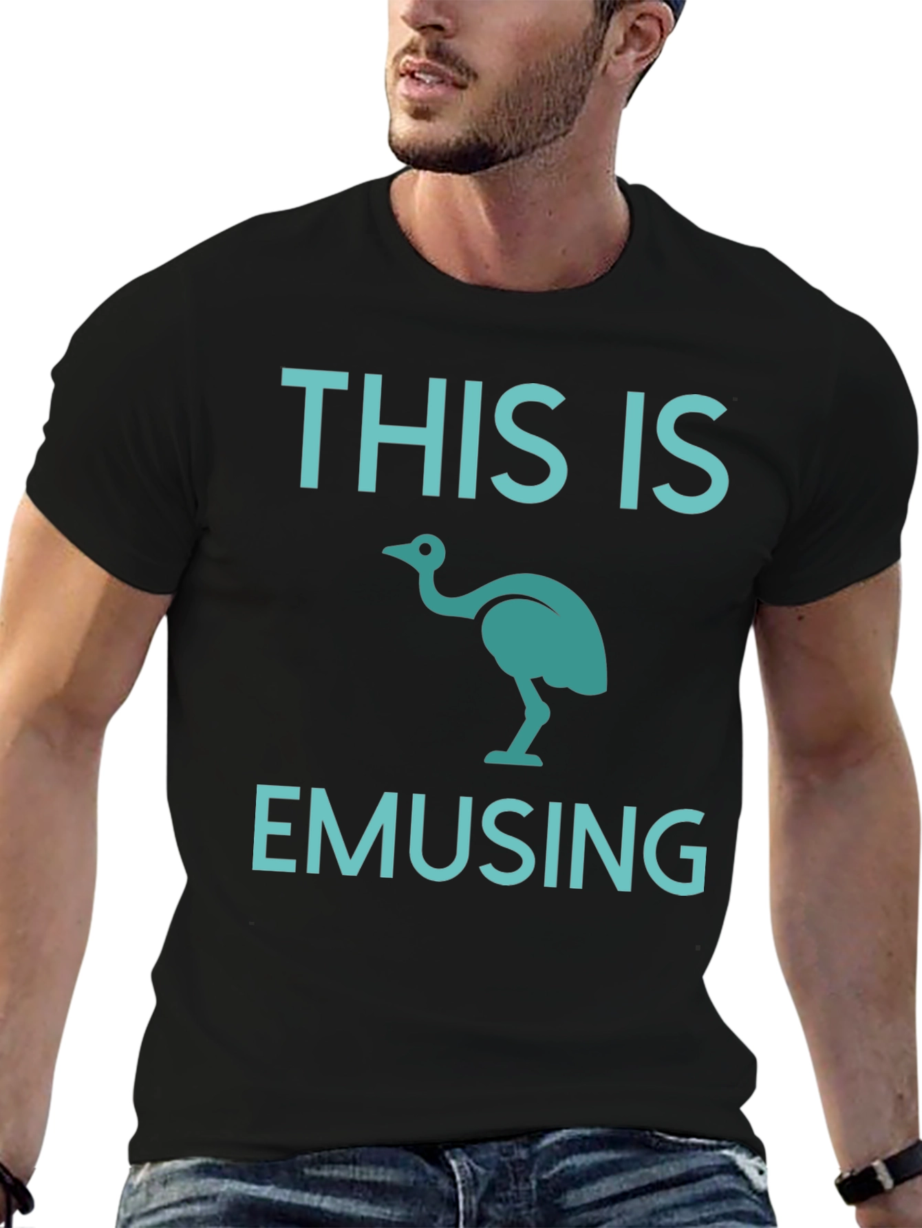 This Is Emusing - Mens Graphic Tee