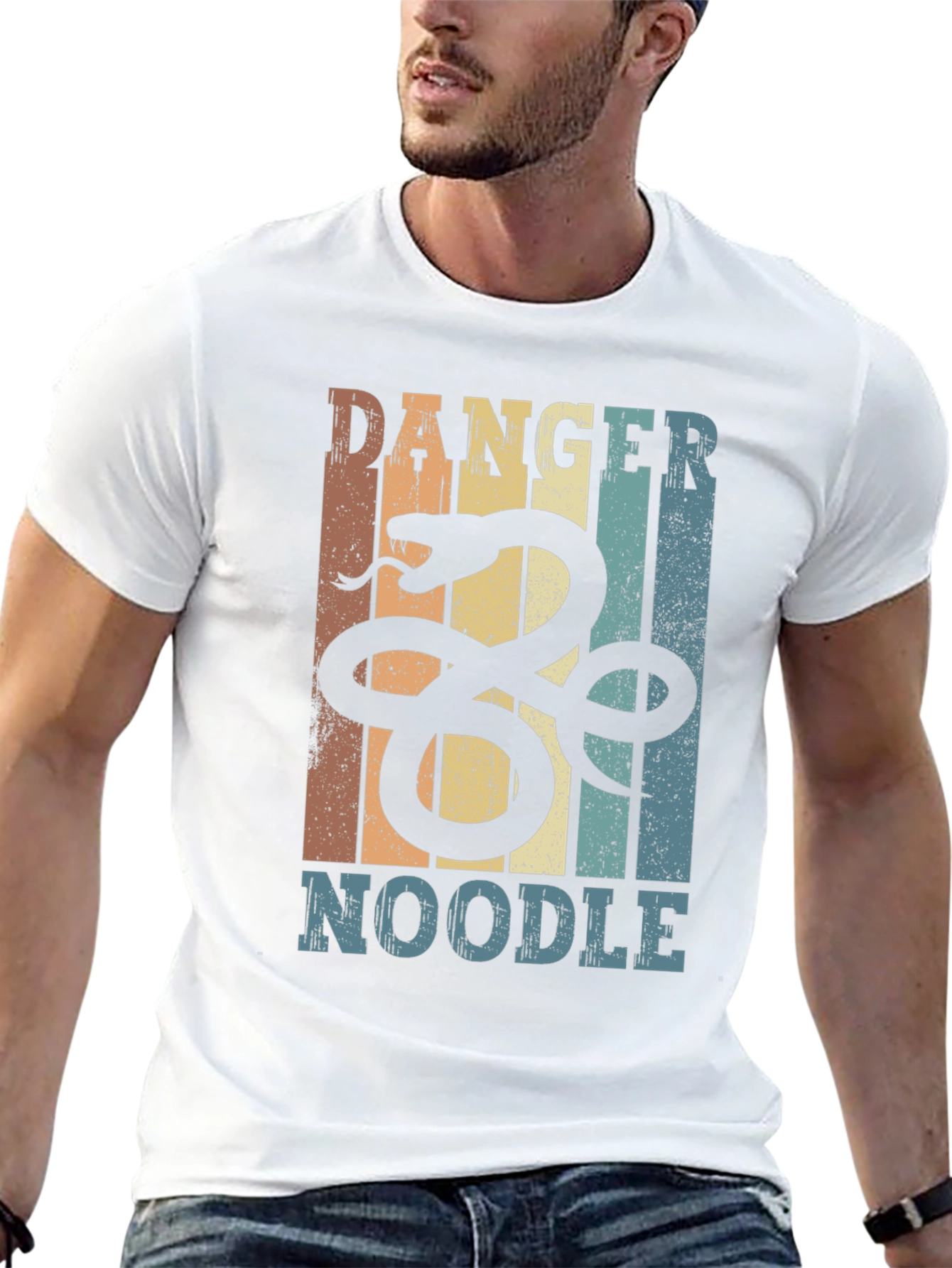 Danger Noodle Snake Graphic T-Shirt