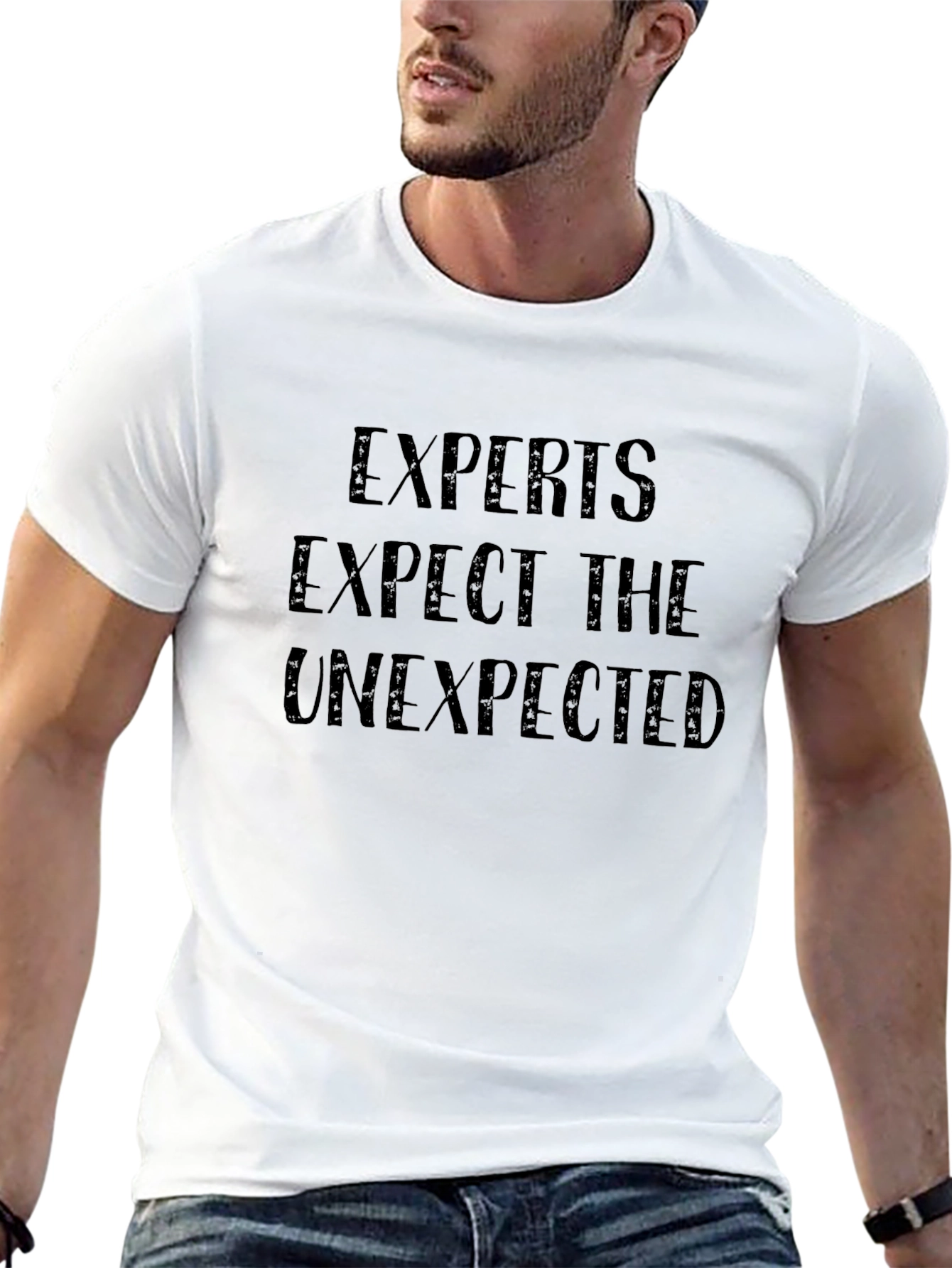 Experts Expect The Unexpected Black T-Shirt