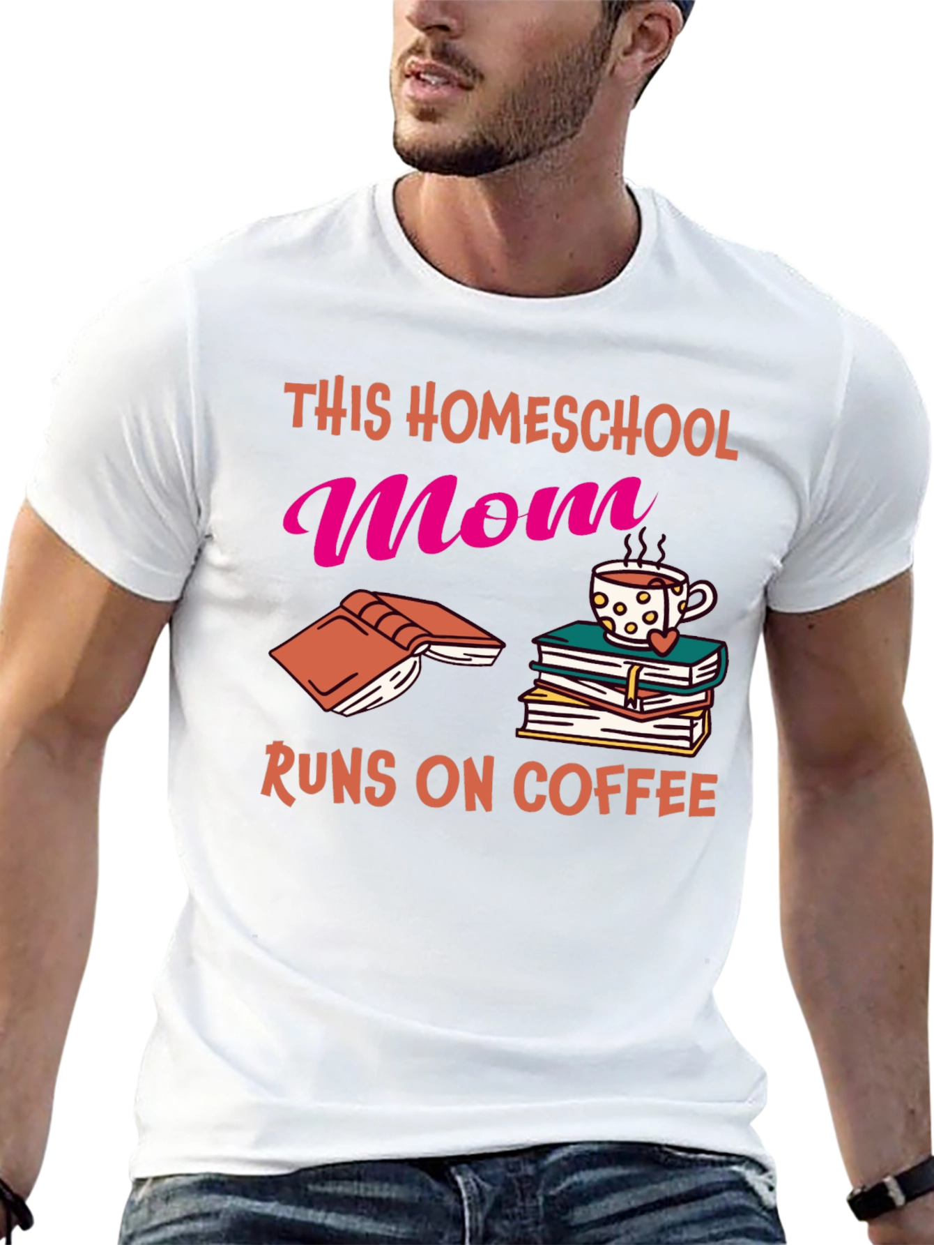 Homeschool Mom Coffee T-Shirt