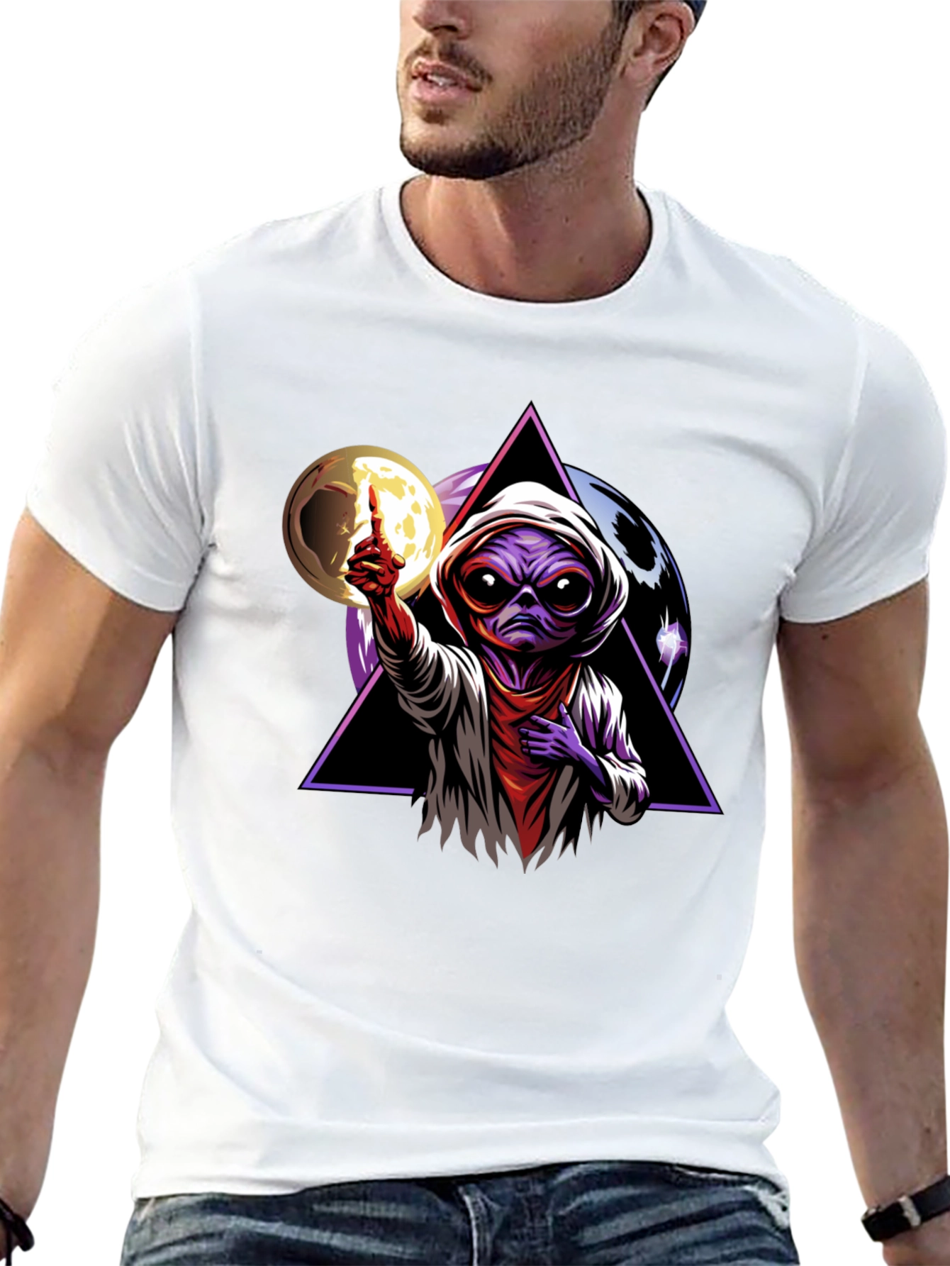 Alien Galaxy T-Shirt - Unique Design