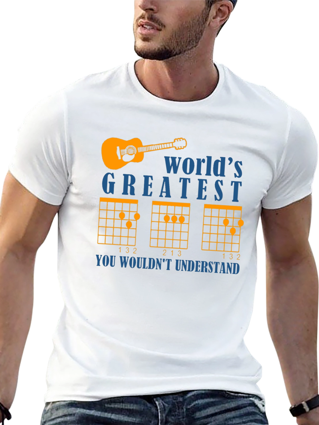 Worlds Greatest Guitarist T-Shirt - Music Lover Tee