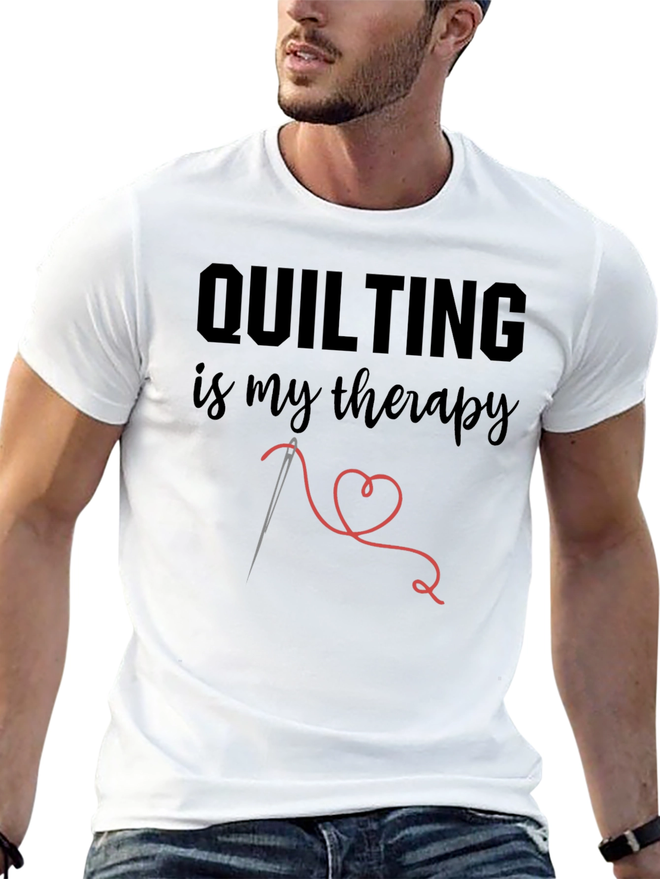 Quilting Is My Therapy T-Shirt