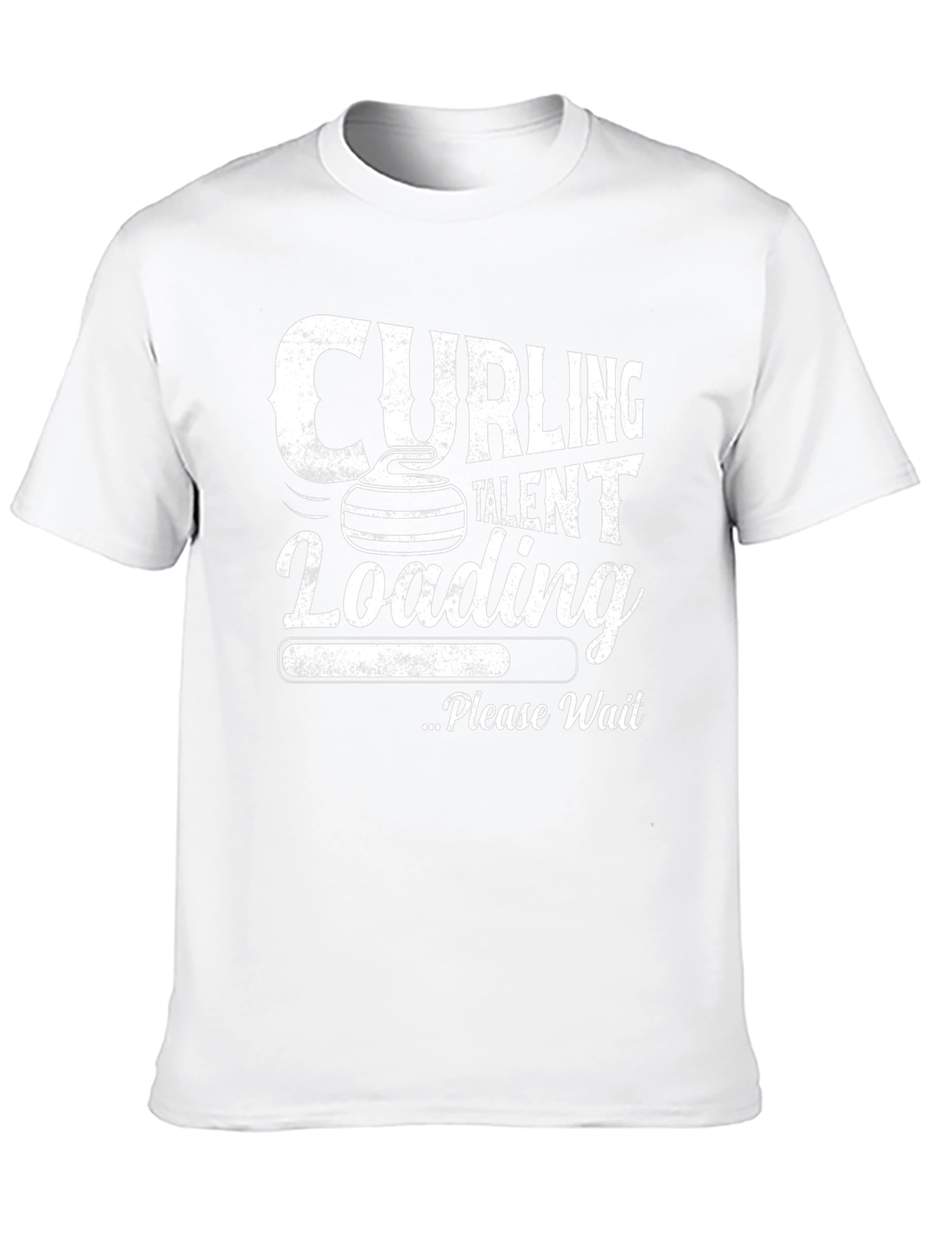 Curling Talent Loading T-Shirt - Funny Sports Tee