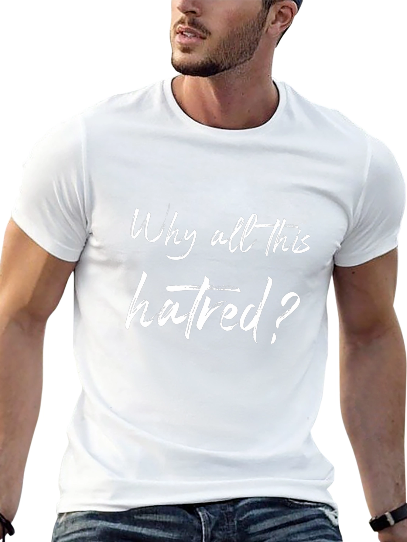 Why All This Hatred? Graphic Tee - Black