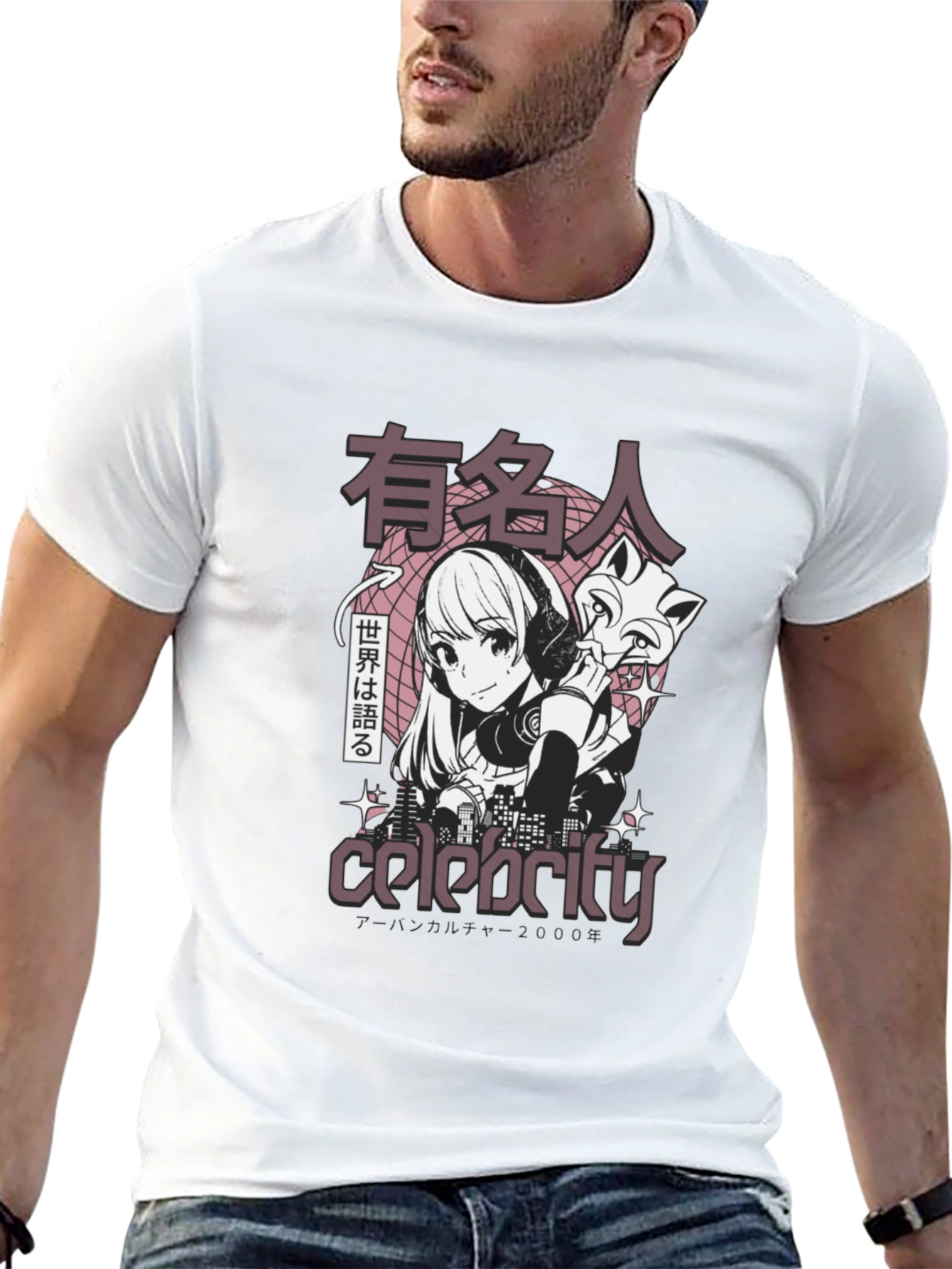Anime Girl Graphic T-Shirt