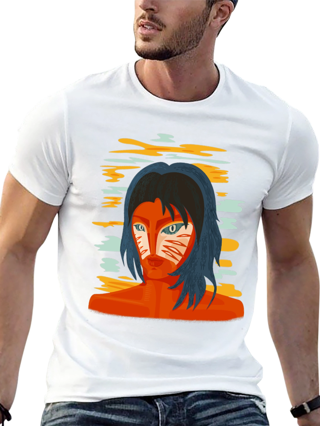 Abstract Art T-Shirt - Unisex Crew Neck