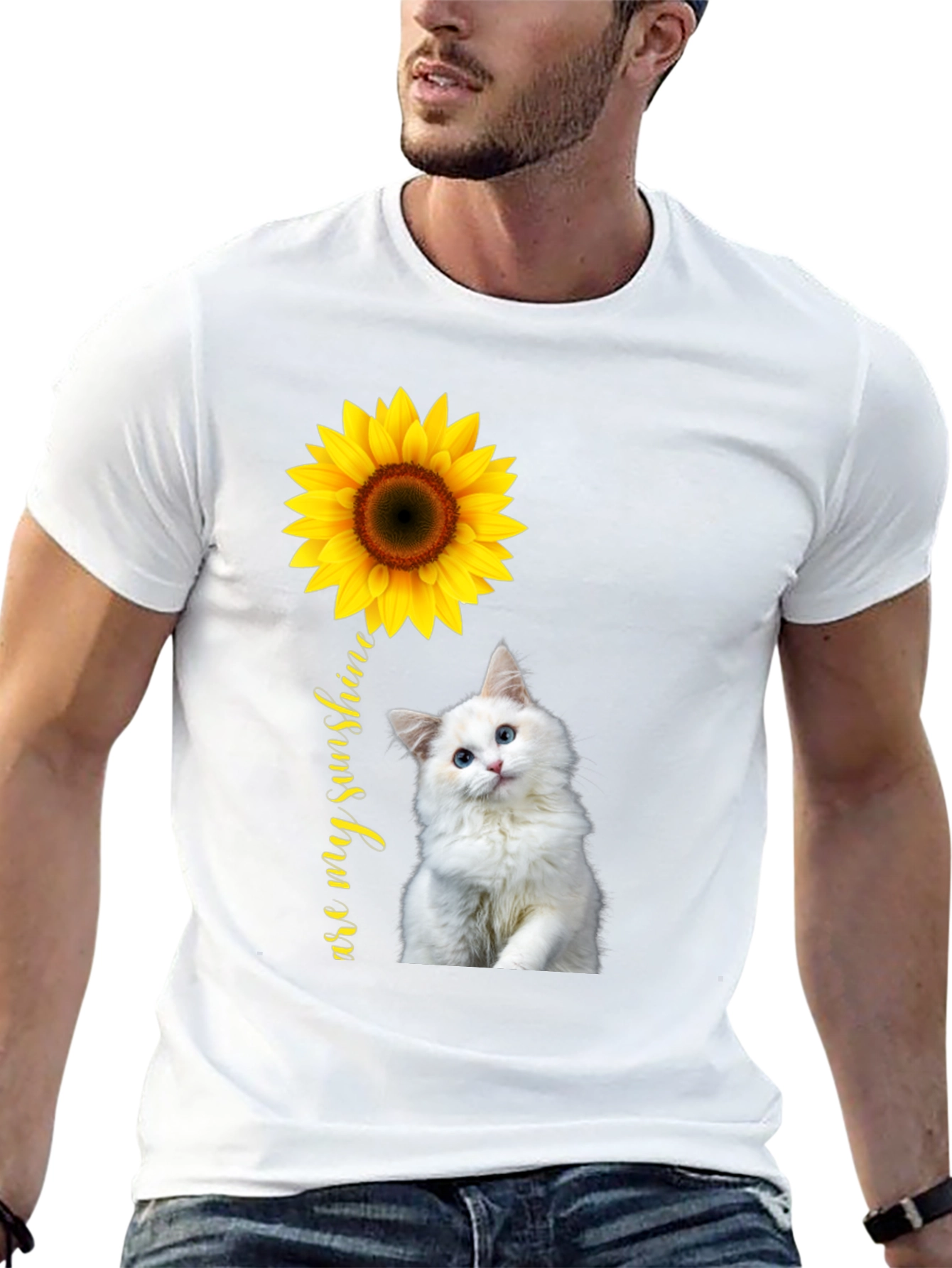 Sunshine Cat Graphic Tee