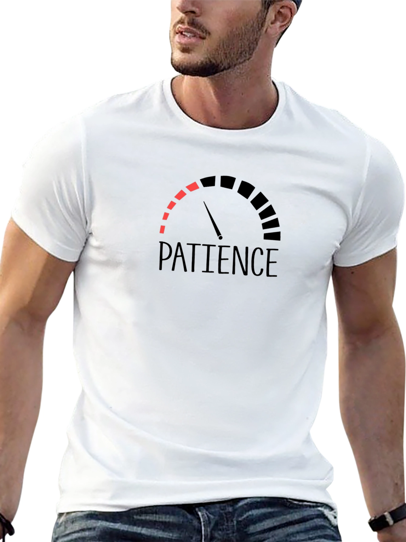 Patience Level T-Shirt - Graphic Tee for Men