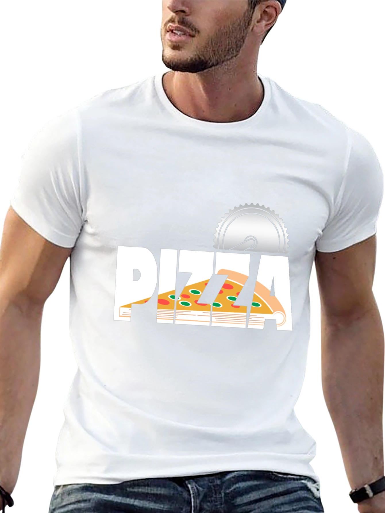 Pizza T-Shirt - Unique Foodie Design