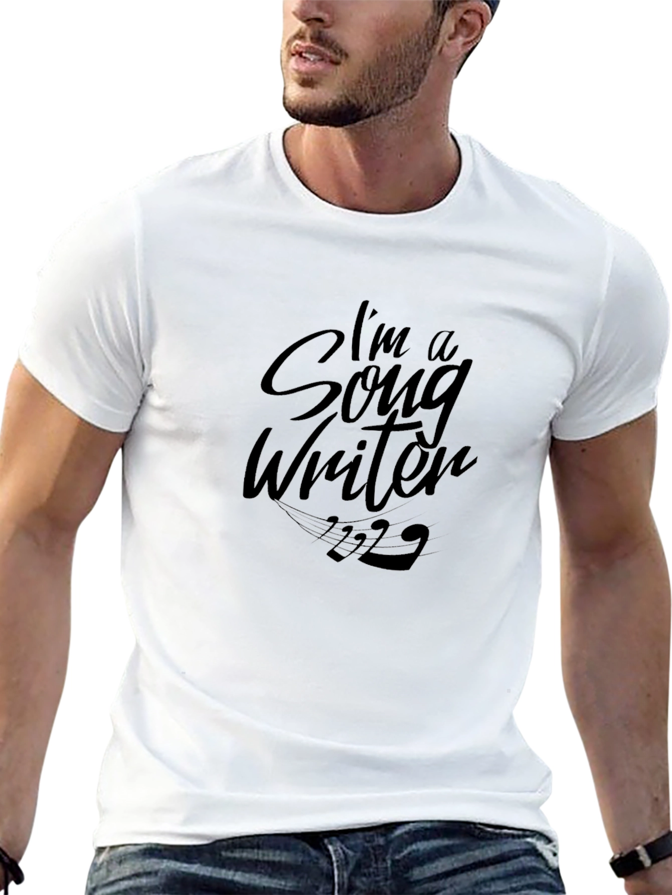 Im A Songwriter Black Graphic Tee