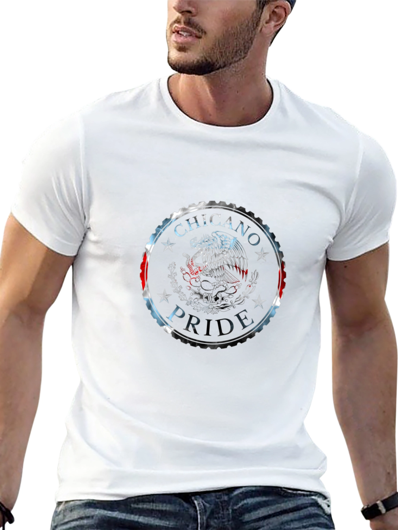 Chicano Pride Graphic Tee - Black