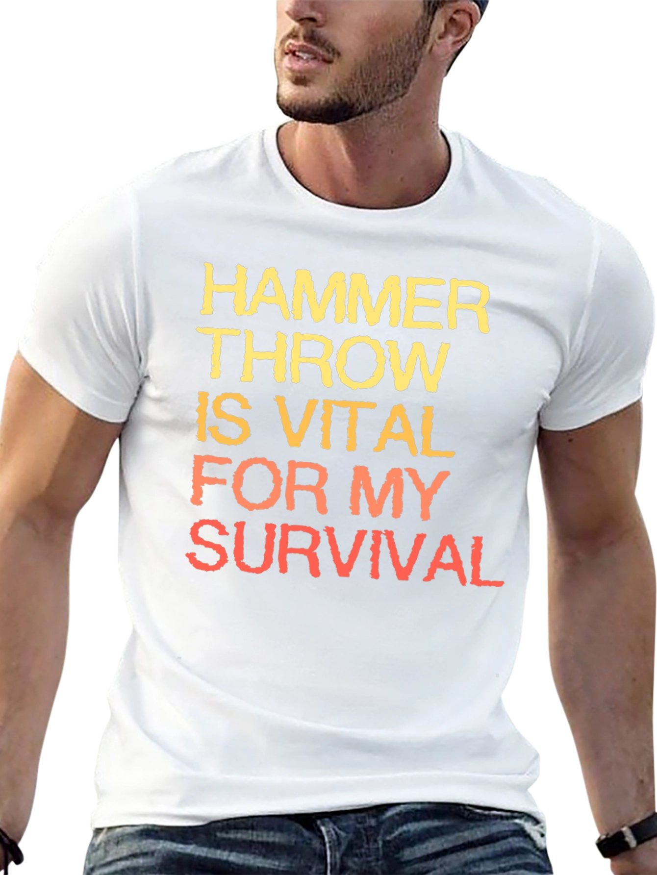 Hammer Throw Survival Graphic Tee