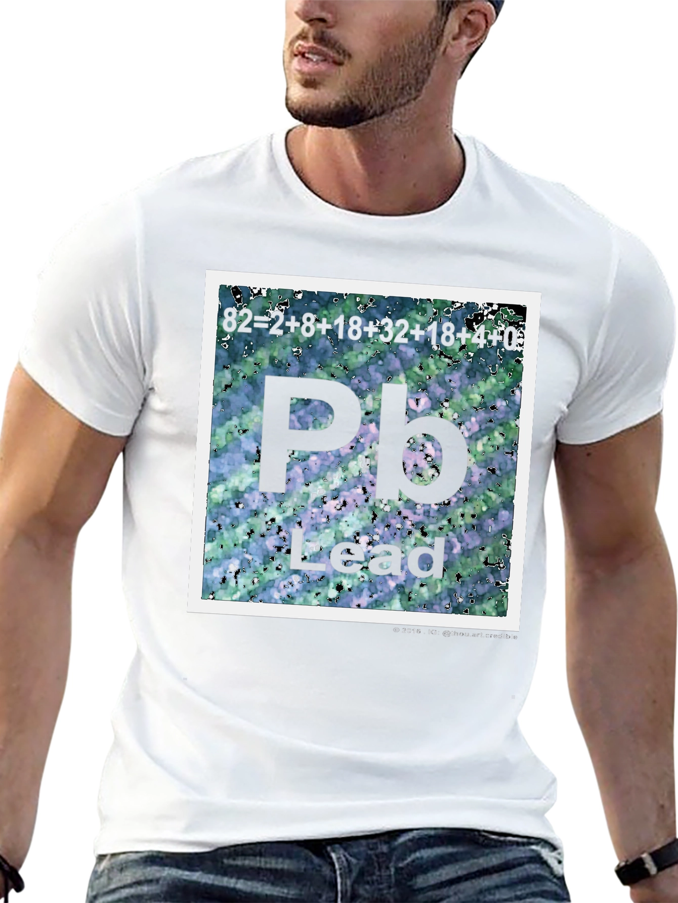 Lead Periodic Table Element T-Shirt