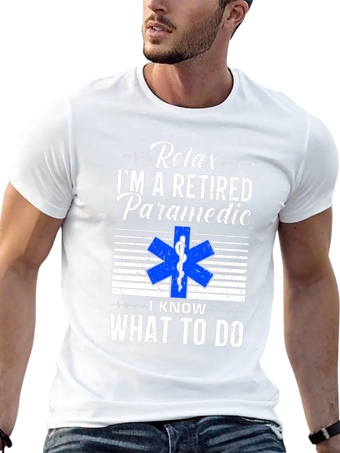 Relax Im a Retired Paramedic T-Shirt