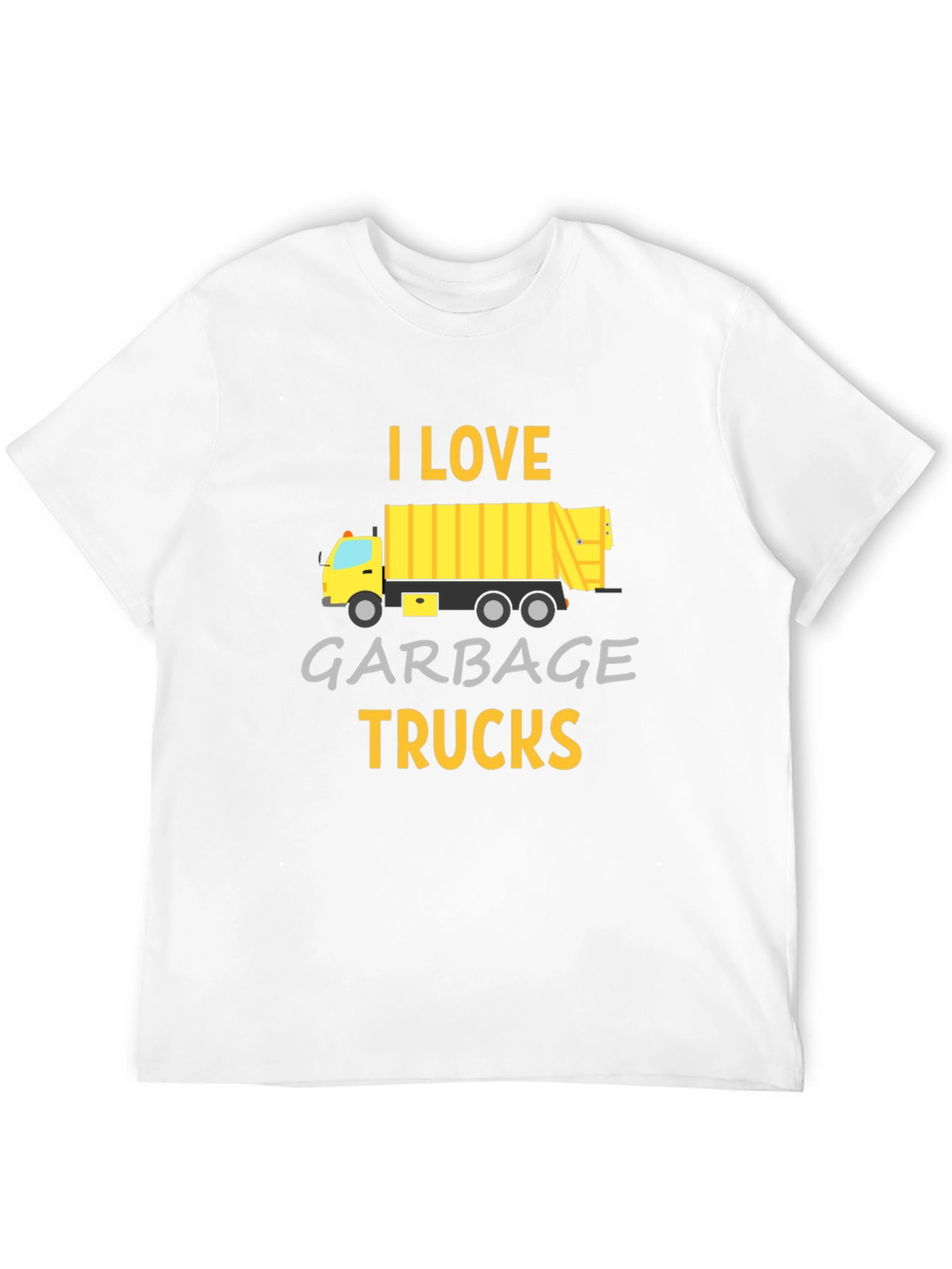 I Love Garbage Trucks T-Shirt