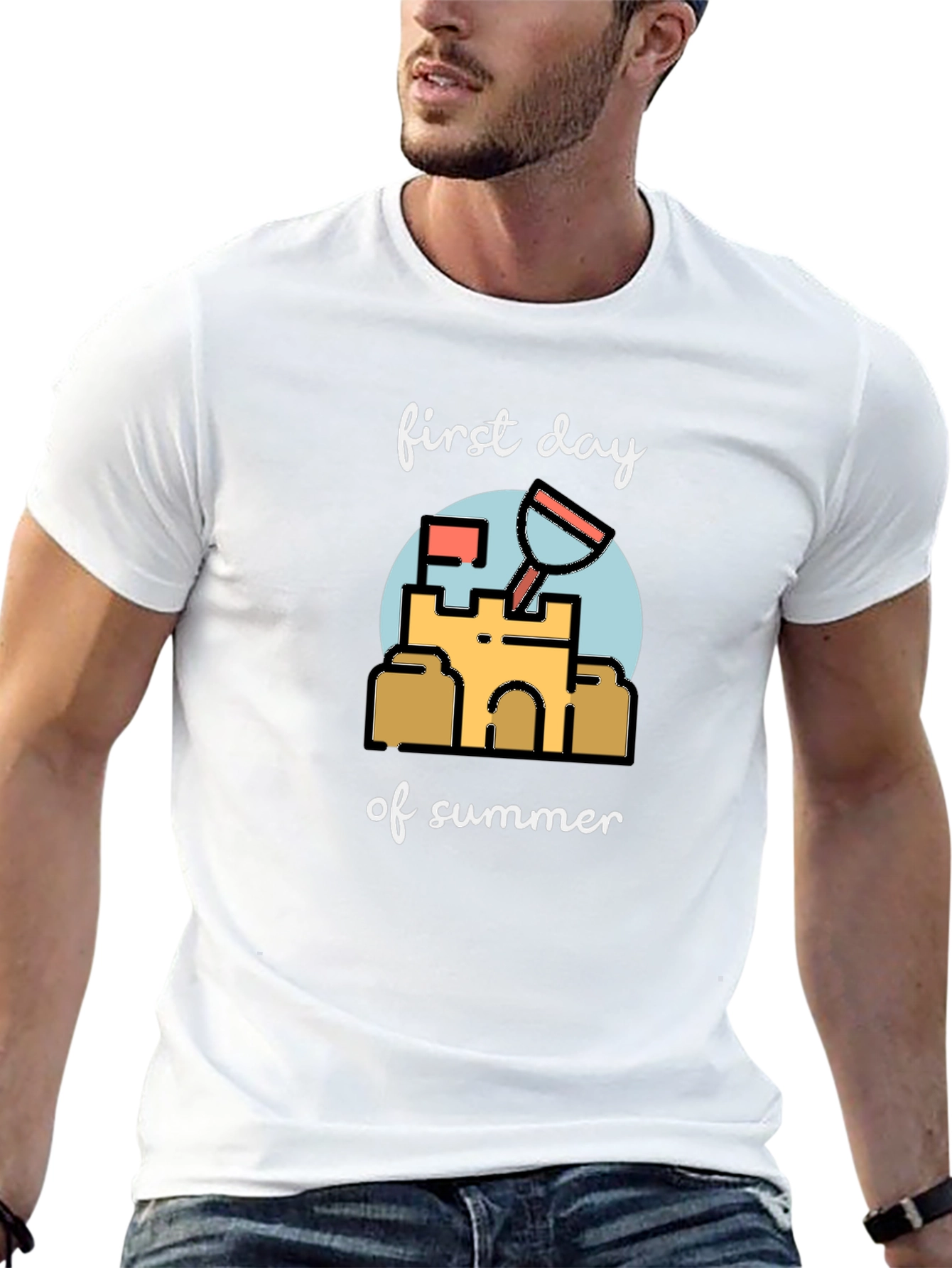 First Day of Summer T-Shirt - Black