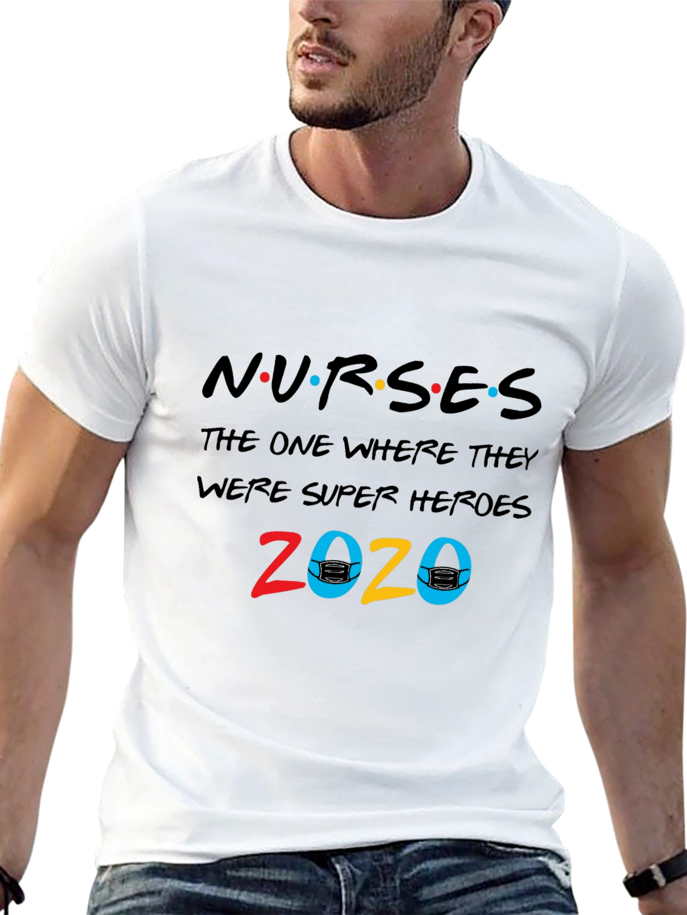 Nurses 2020 Super Heroes T-Shirt