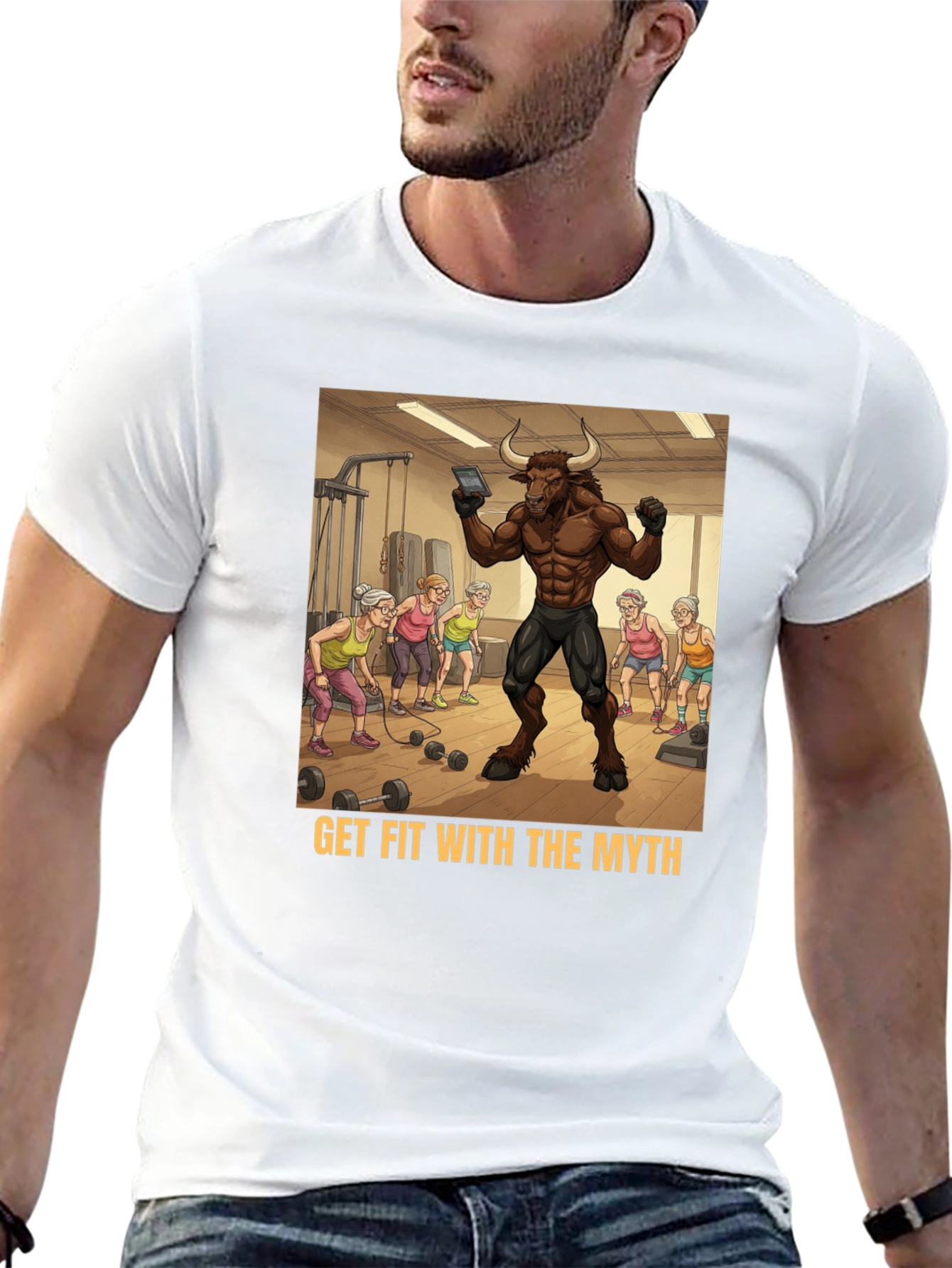 Get Fit With The Myth Tee