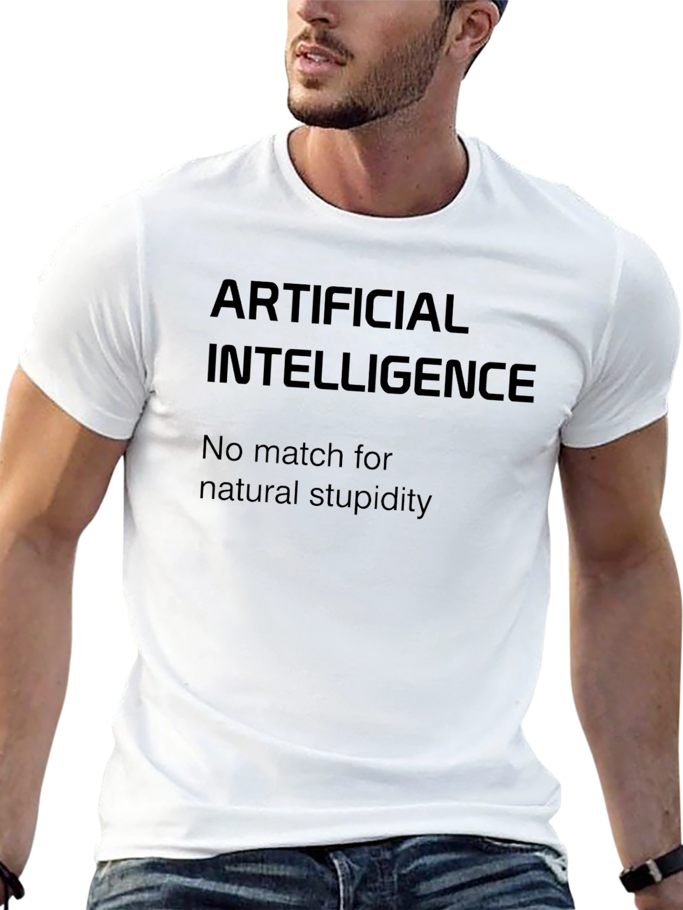 Artificial Intelligence Funny Graphic T-Shirt