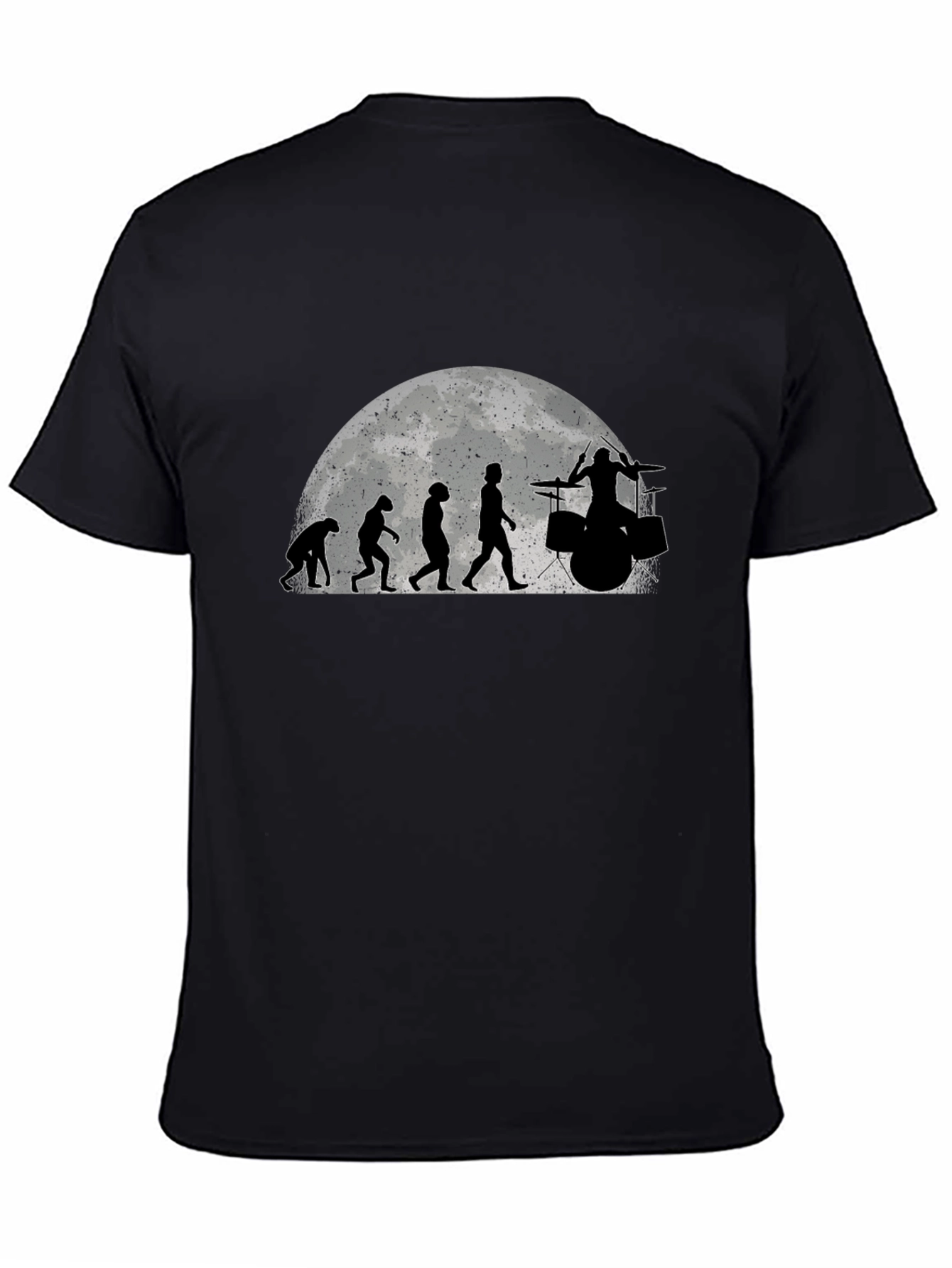 Evolution of Drumming T-Shirt - Humorous Music Tee