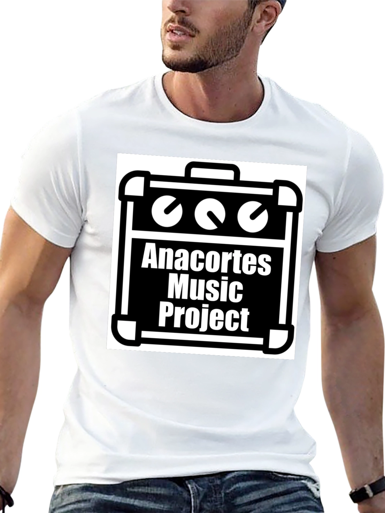 Anacortes Music Project Black T-Shirt