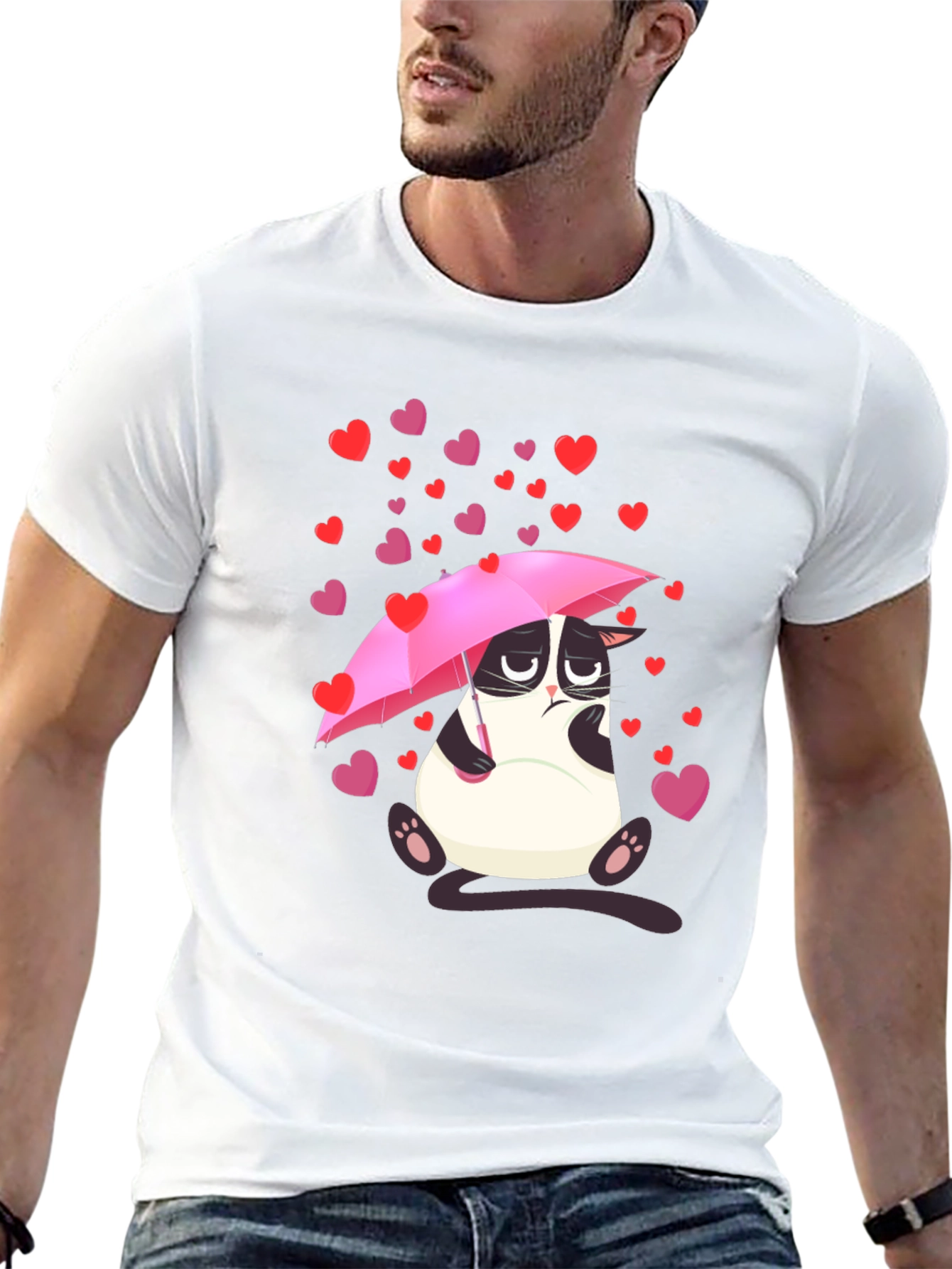 Grumpy Cat Valentines Day T-Shirt