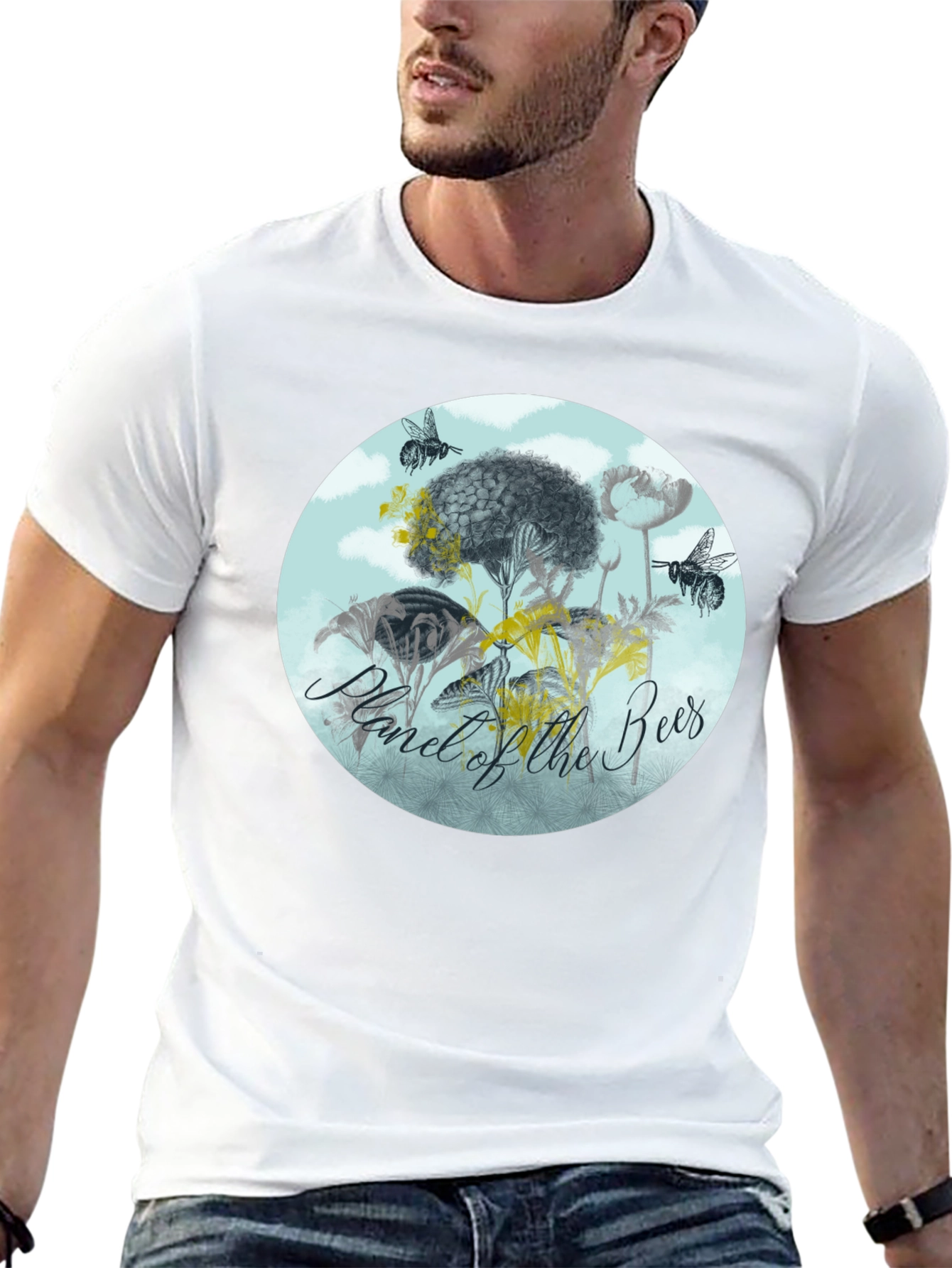 Planet of the Bees Graphic T-Shirt