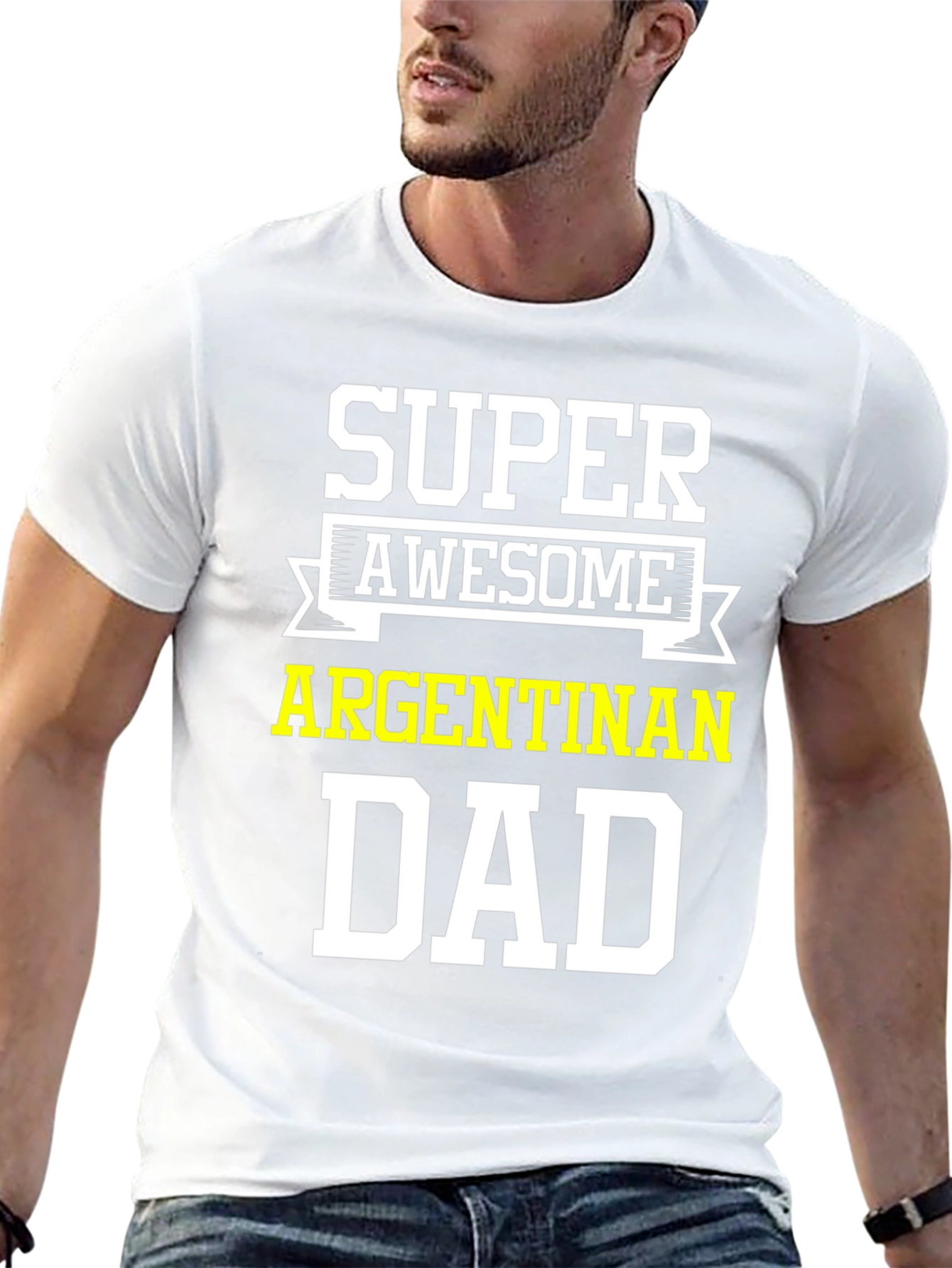 Super Awesome Argentinan Dad T-Shirt