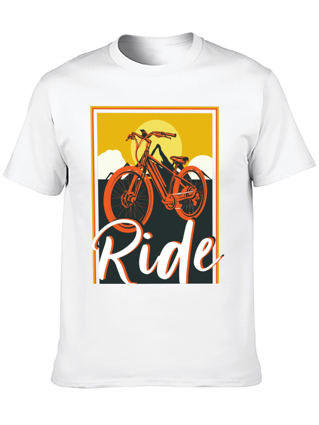 Ride Bicycle Graphic T-Shirt - Adventure Ready