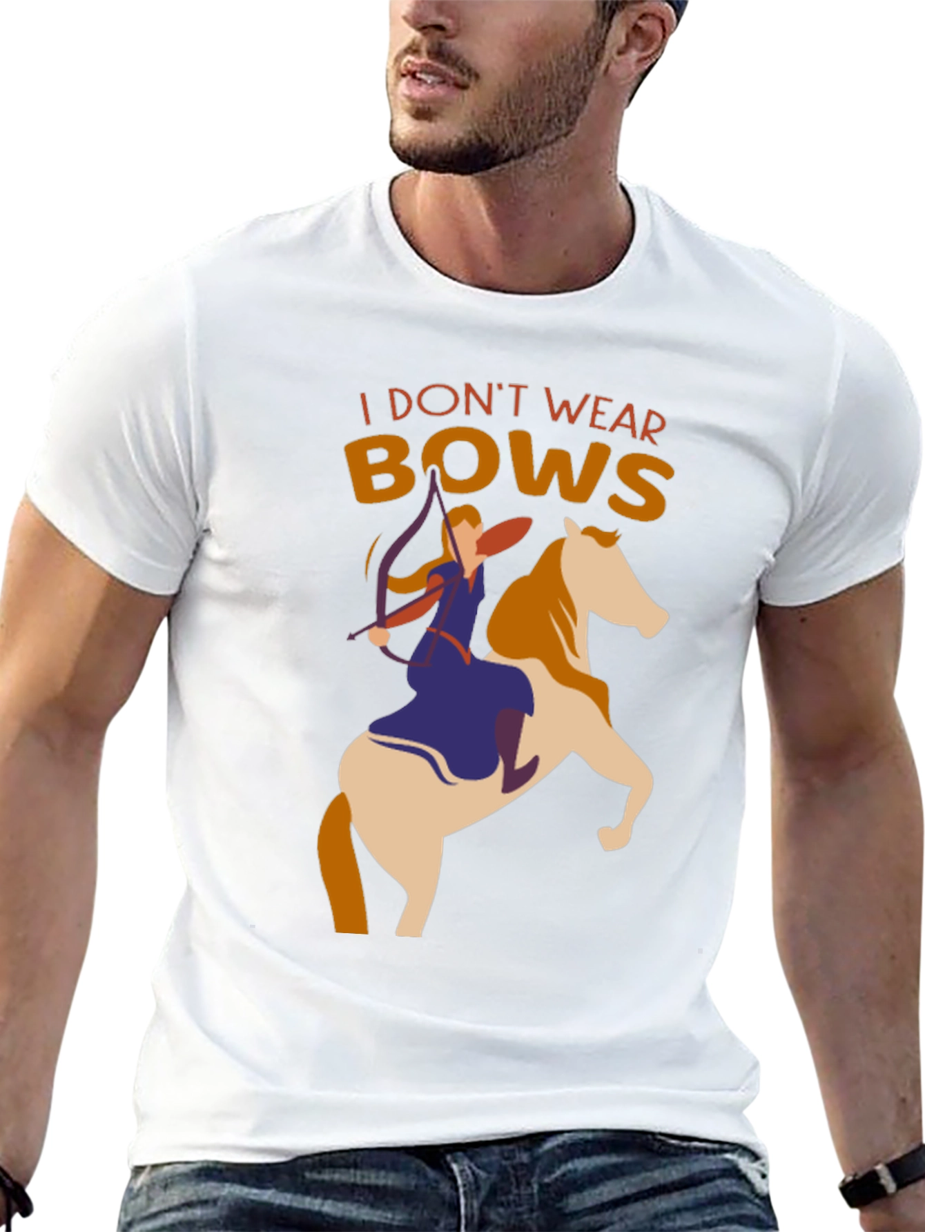 I Dont Wear Bows T-Shirt