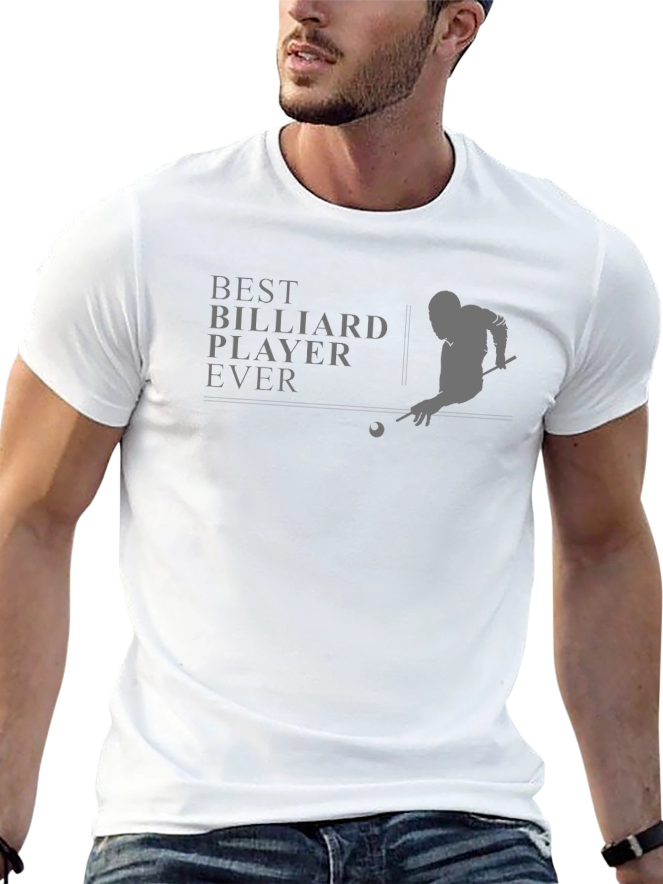 Best Billiard Player Ever Graphic T-Shirt