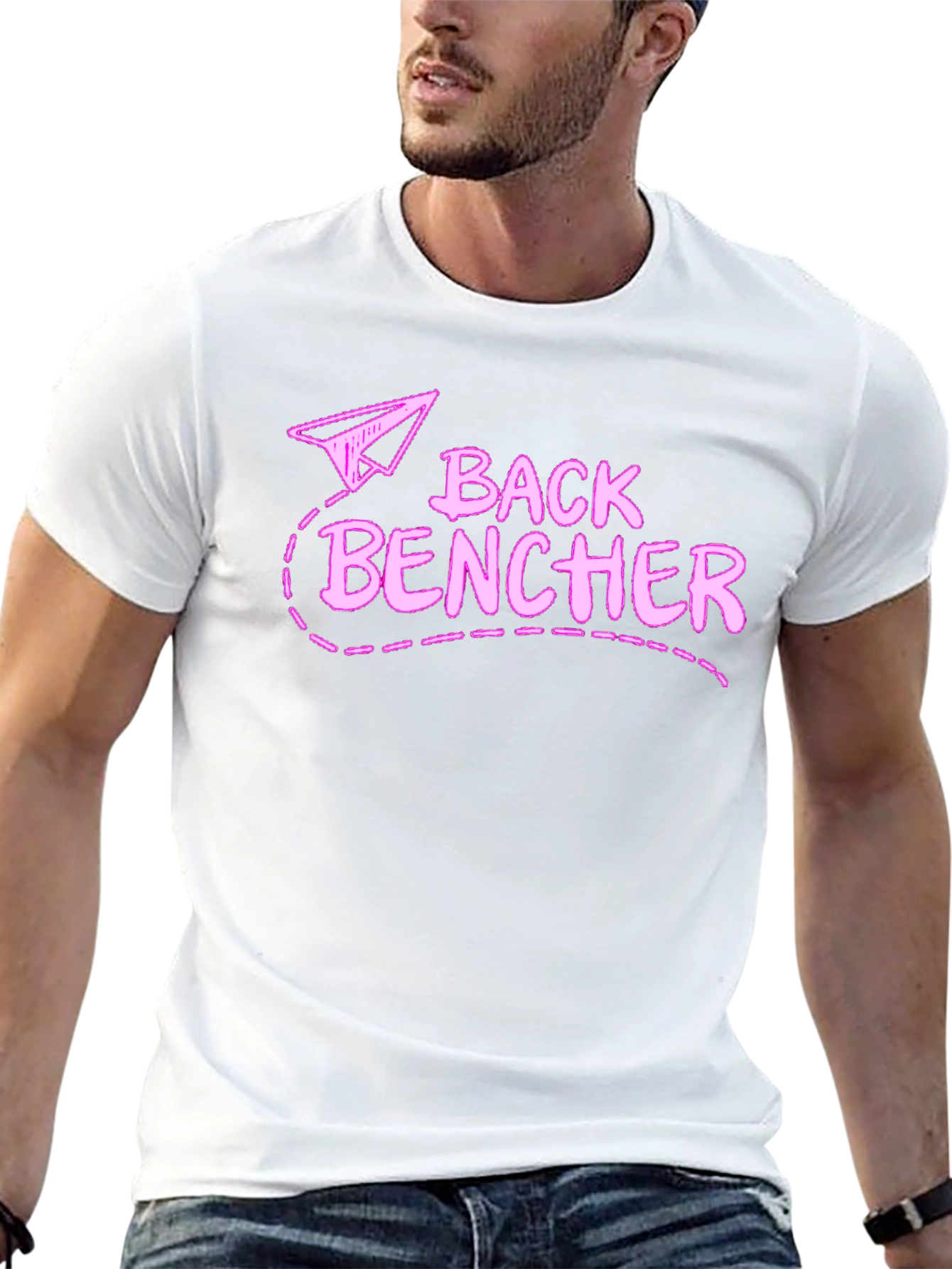 Back Bencher Graphic T-Shirt - Black