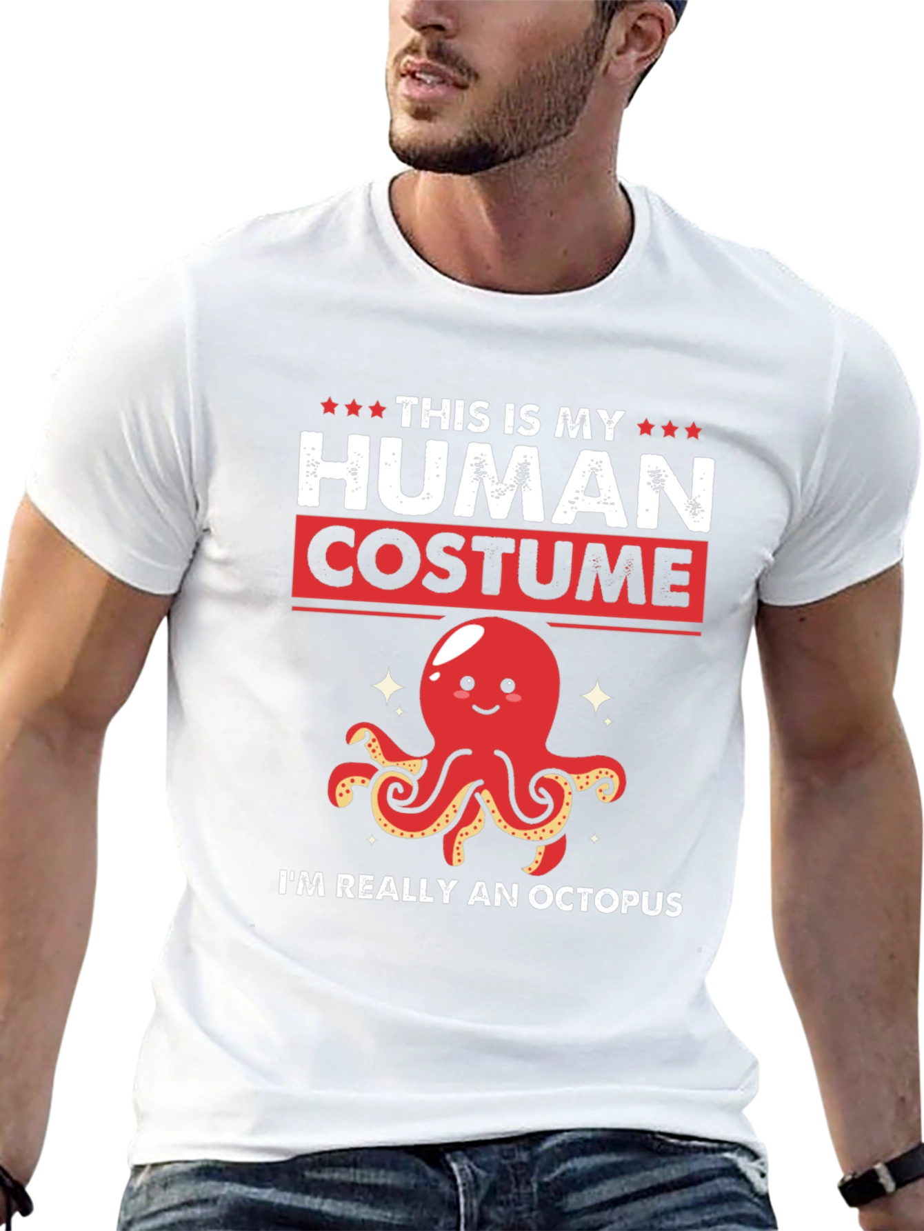 Human Costume Octopus T-Shirt
